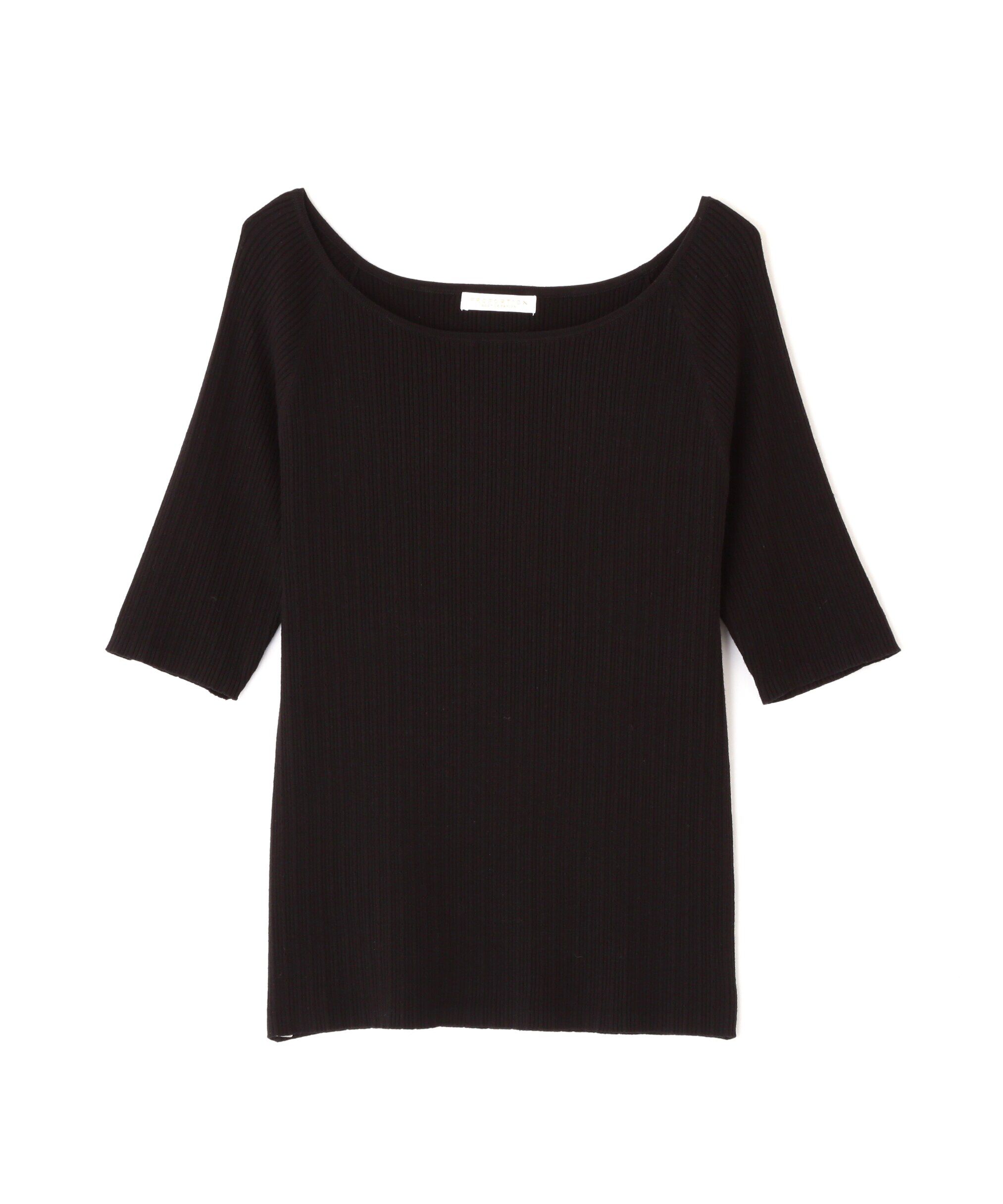 PROPORTION BODY DRESSING「ボートネックランダムリブニット」|ニット・セーター|