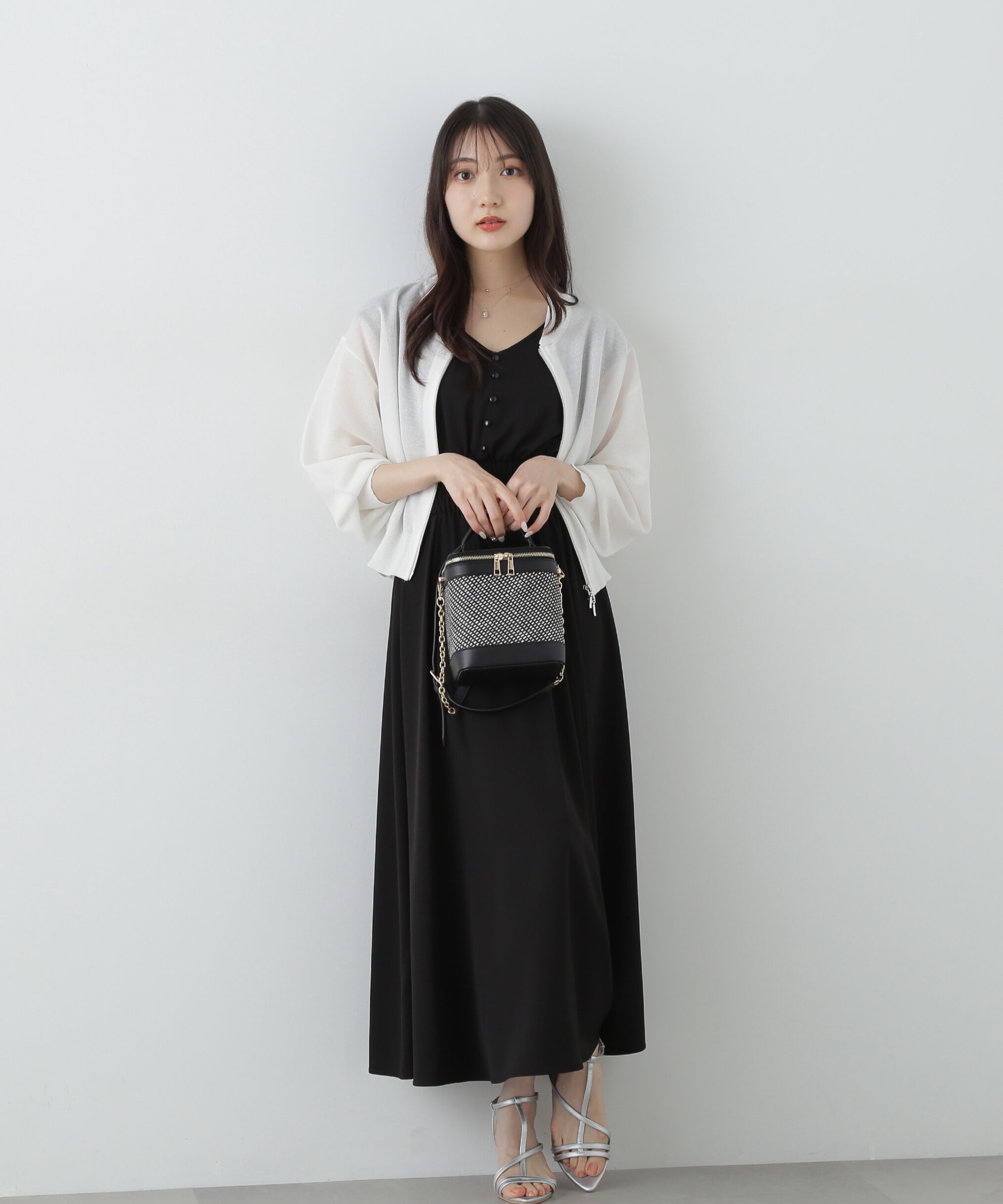 PROPORTION BODY DRESSING「シアーニットブルゾン」|ブルゾン・スタジャン|