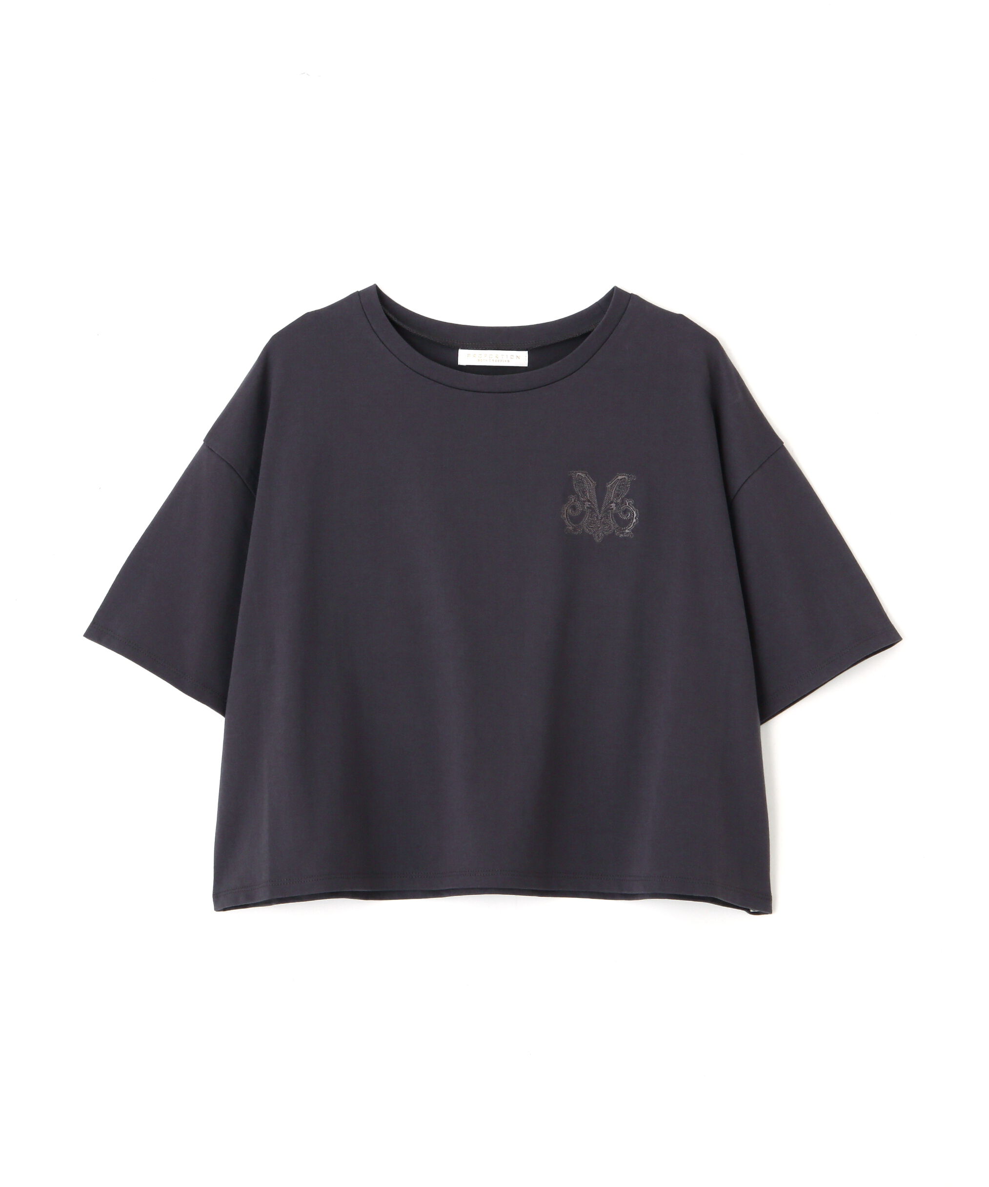 PROPORTION BODY DRESSING「ワンポイント刺繍Tシャツ」|Tシャツ・カットソー|