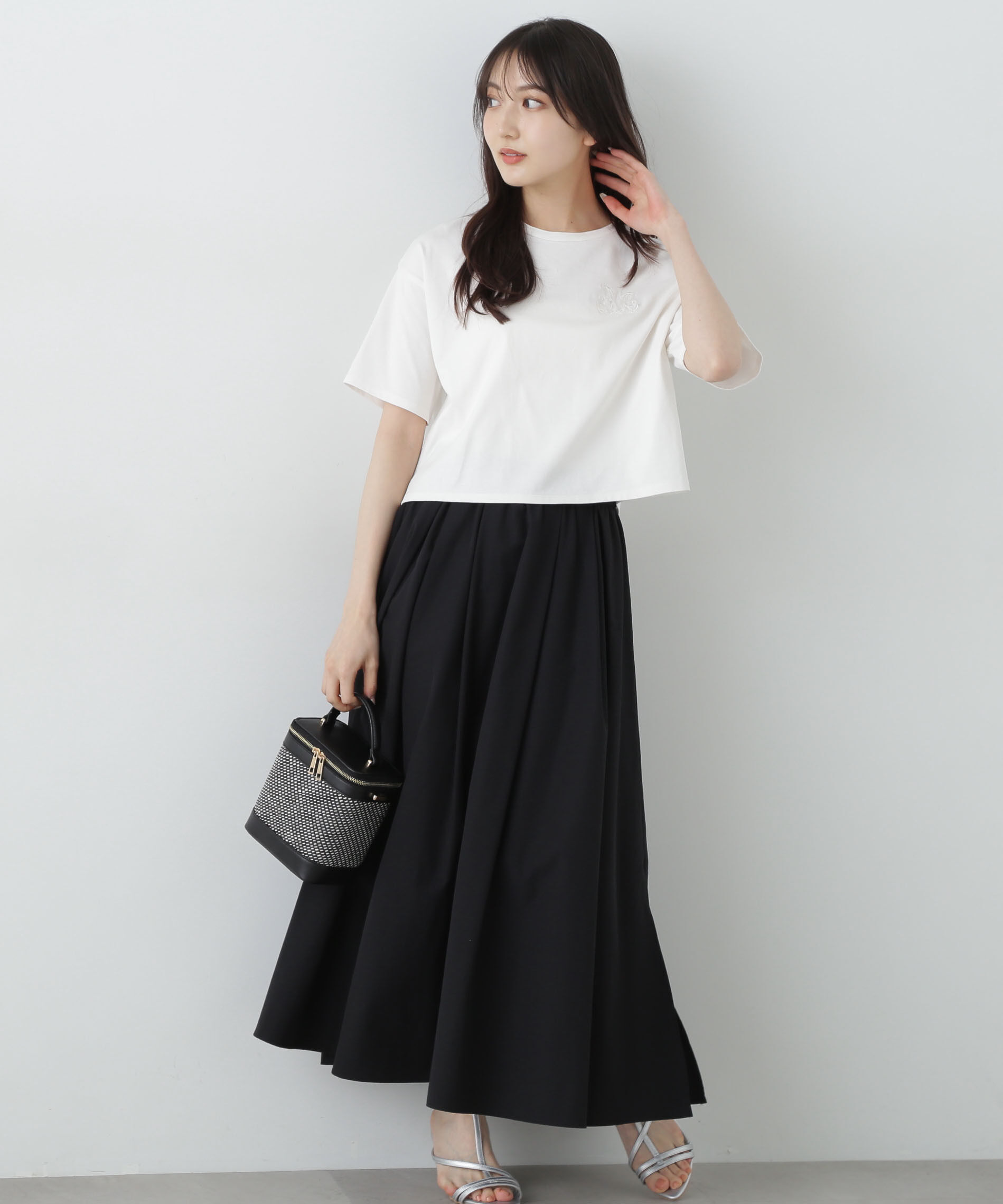 PROPORTION BODY DRESSING「ワンポイント刺繍Tシャツ」|Tシャツ・カットソー|