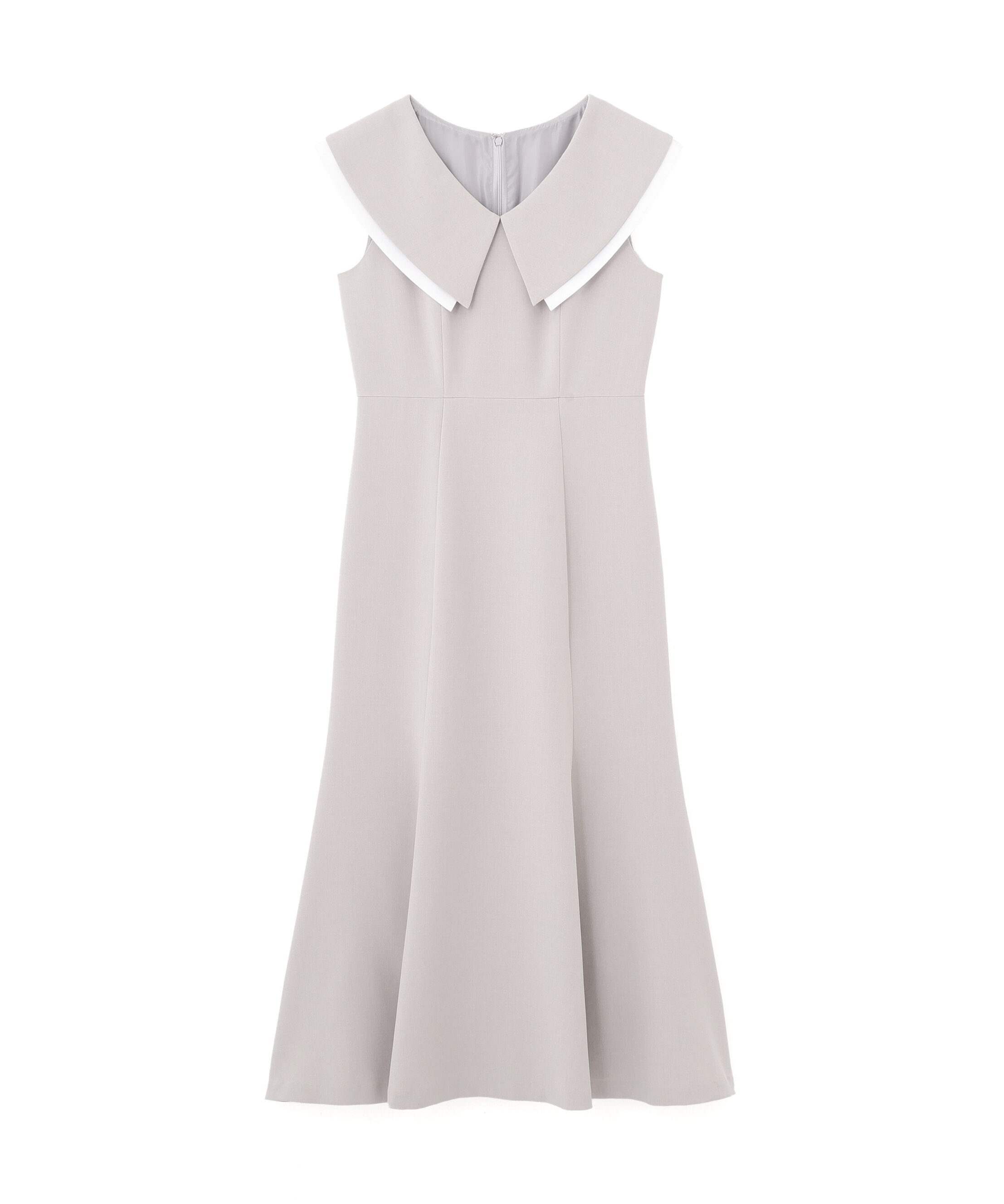 PROPORTION BODY DRESSING「ビッグカラーマーメイドワンピース」|ワンピース|