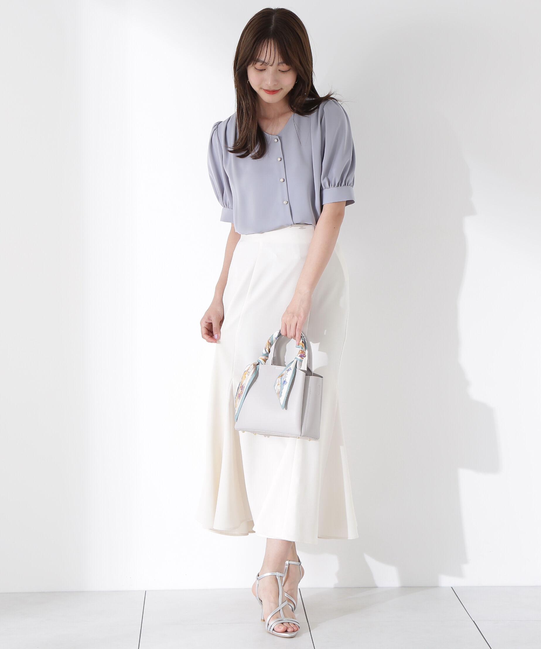 PROPORTION BODY DRESSING「キラボタンブラウス」|シャツ・ブラウス|