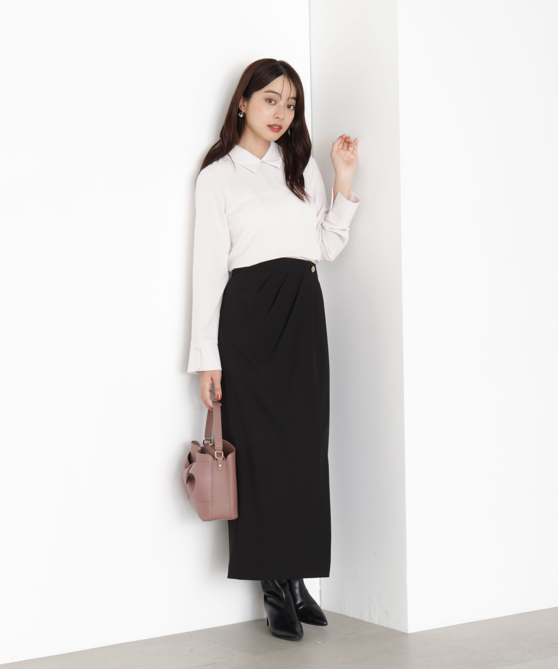 PROPORTION BODY DRESSING「＜ウォッシャブル＞ちびカラーブラウス」|シャツ・ブラウス|