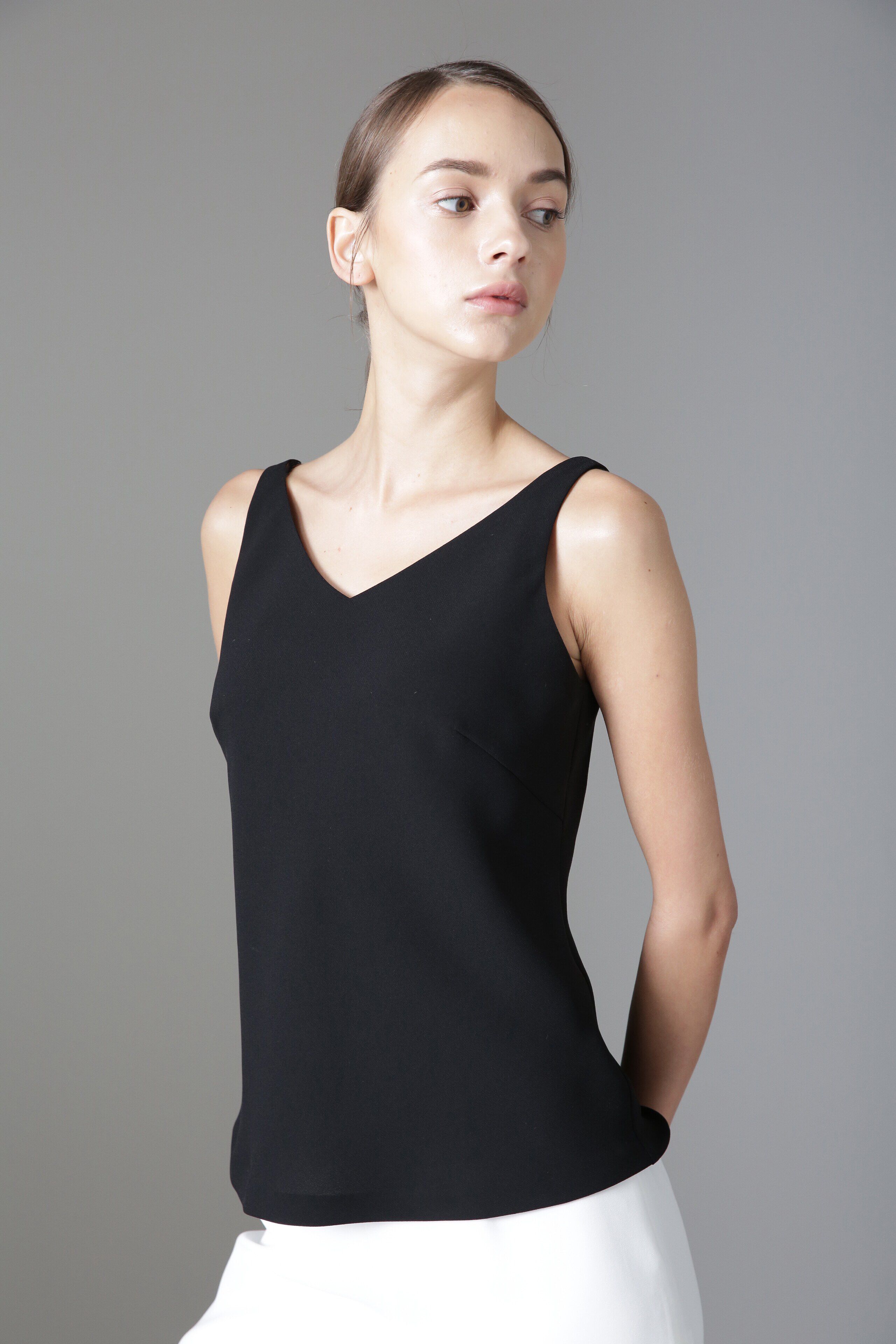  「[URBAN PRECIOUS] ジョーゼットキャミソール」|シャツ・ブラウス|