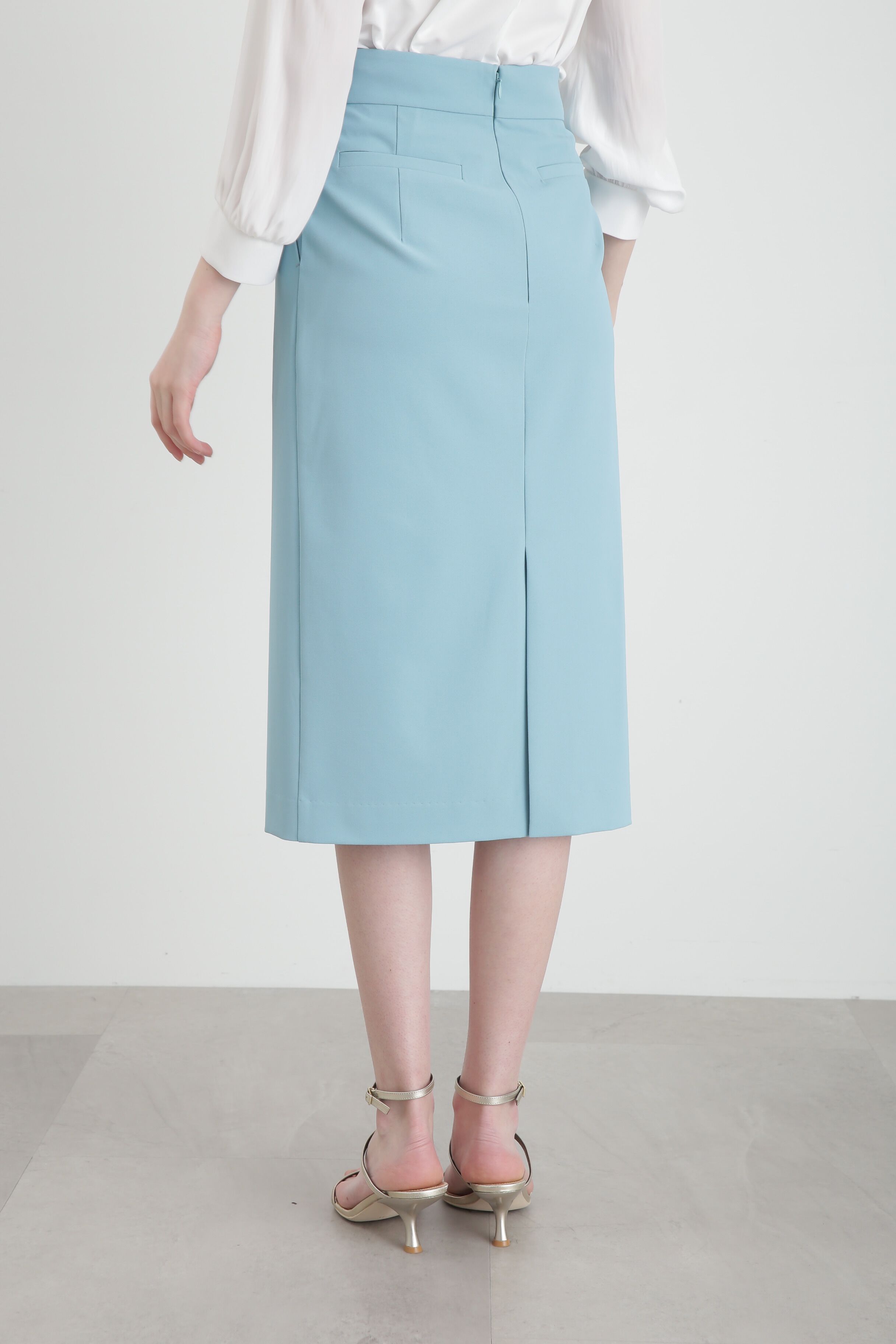  「◆Ｌ字メタルタイトスカート」|スカート|