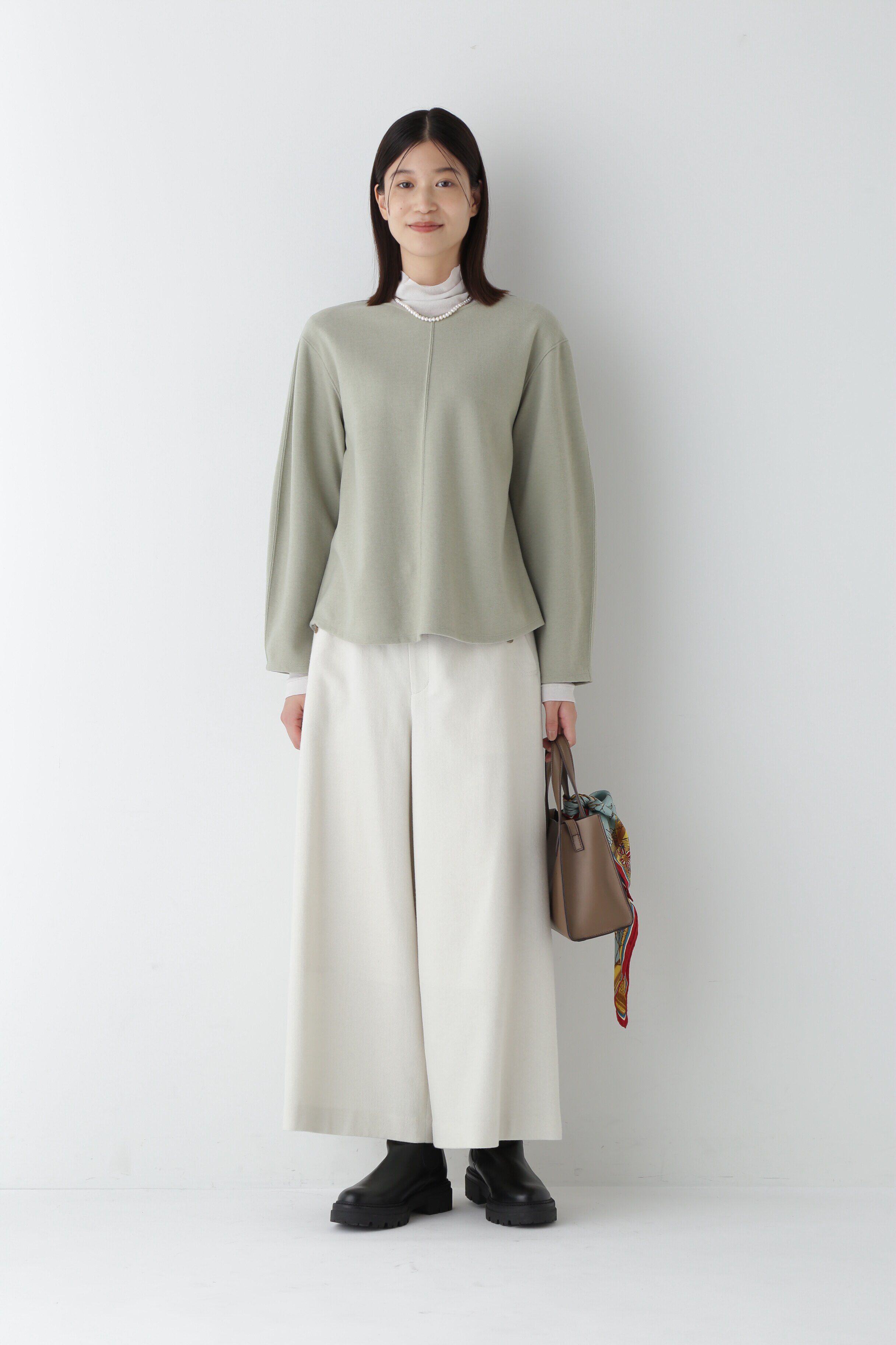  「◆セミ梳毛ツイルパンツ」|その他|