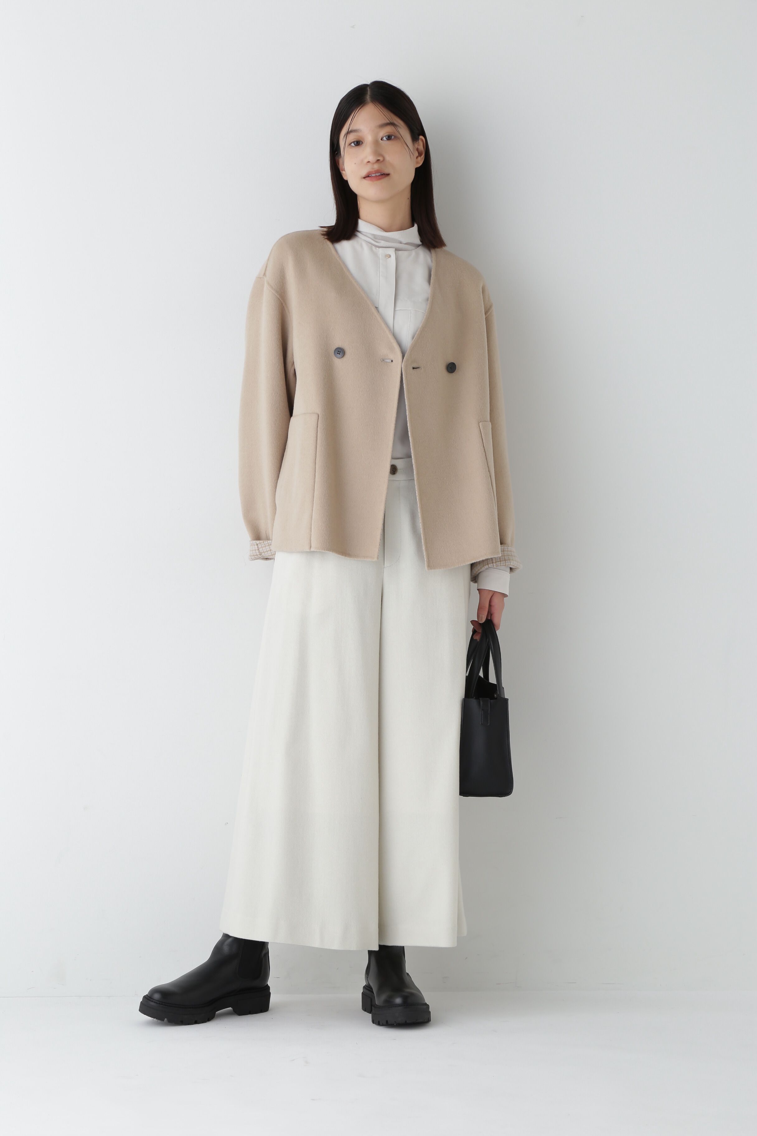  「◆セミ梳毛ツイルパンツ」|その他|