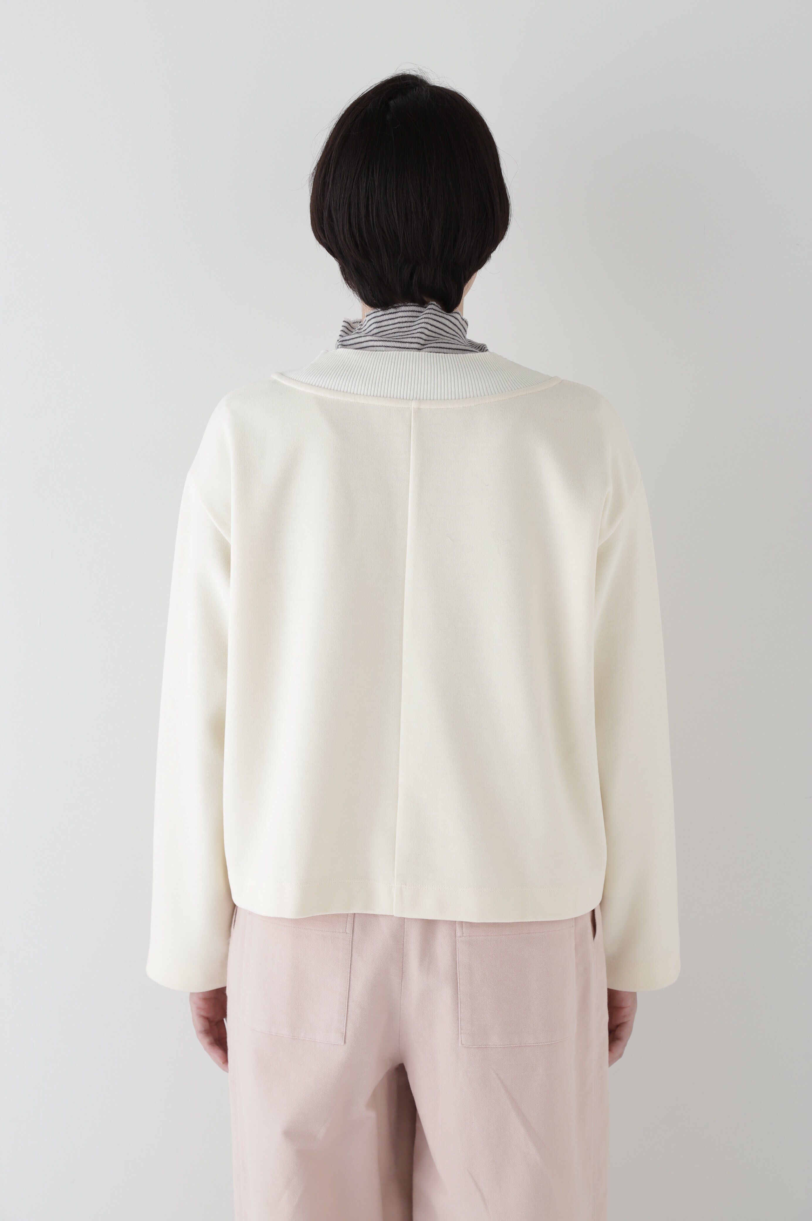  「◆ニードルパンチリブクルーネックプルオーバー」|Tシャツ・カットソー|