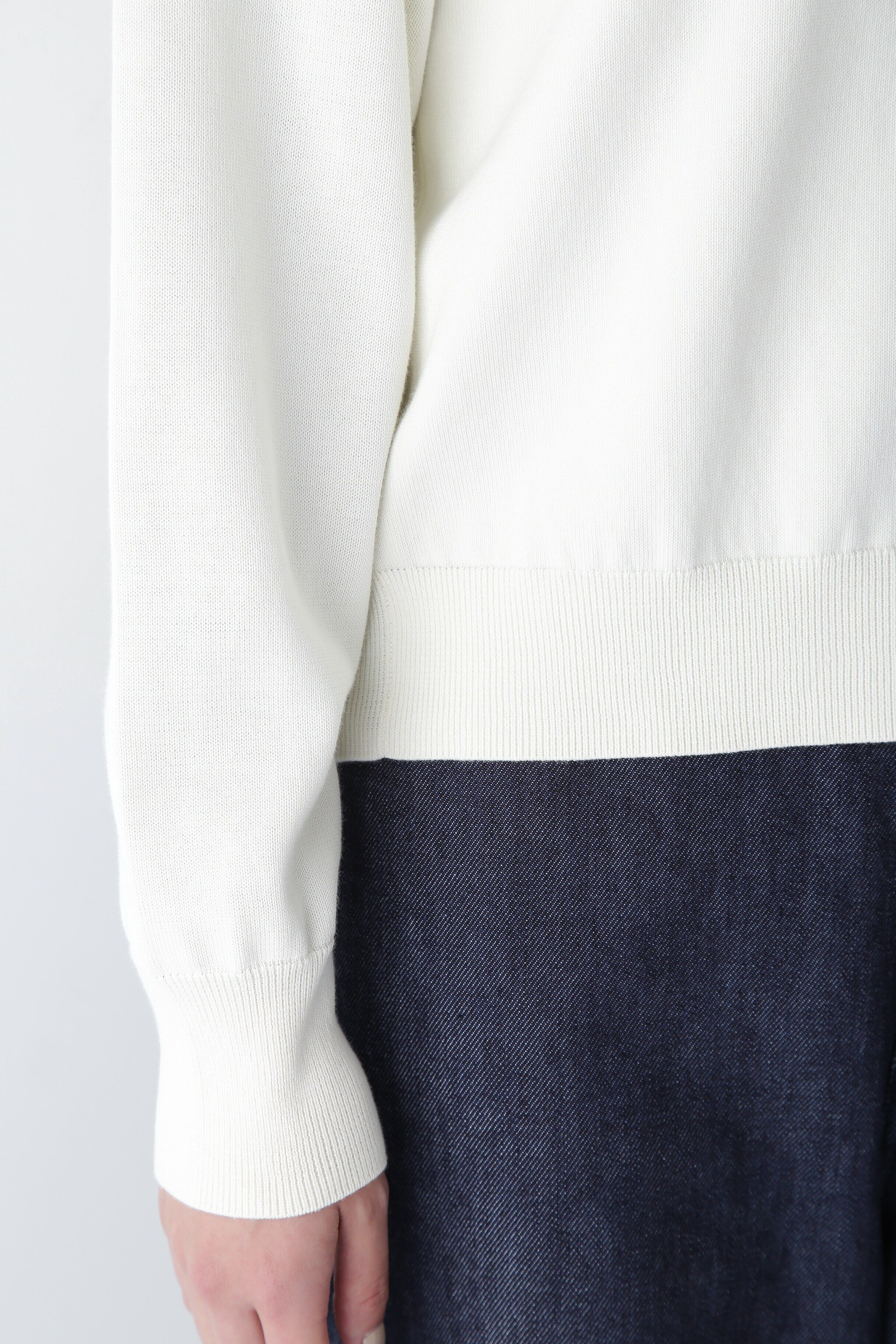  「◆【ウォッシャブル】オーガニックコットンマルチボタンカーディガン」|ニット・セーター|