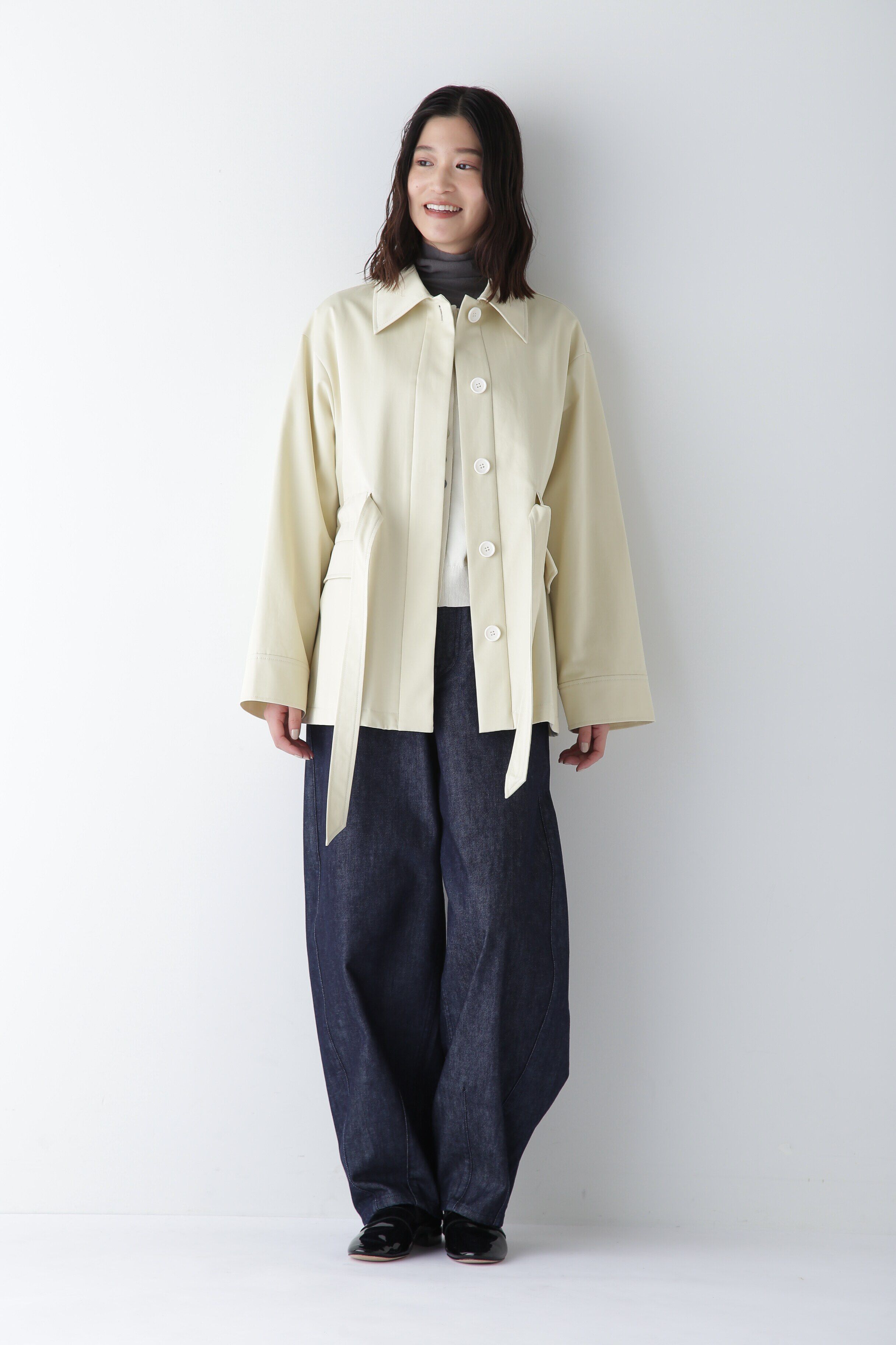  「◆【ウォッシャブル】オーガニックコットンマルチボタンカーディガン」|ニット・セーター|