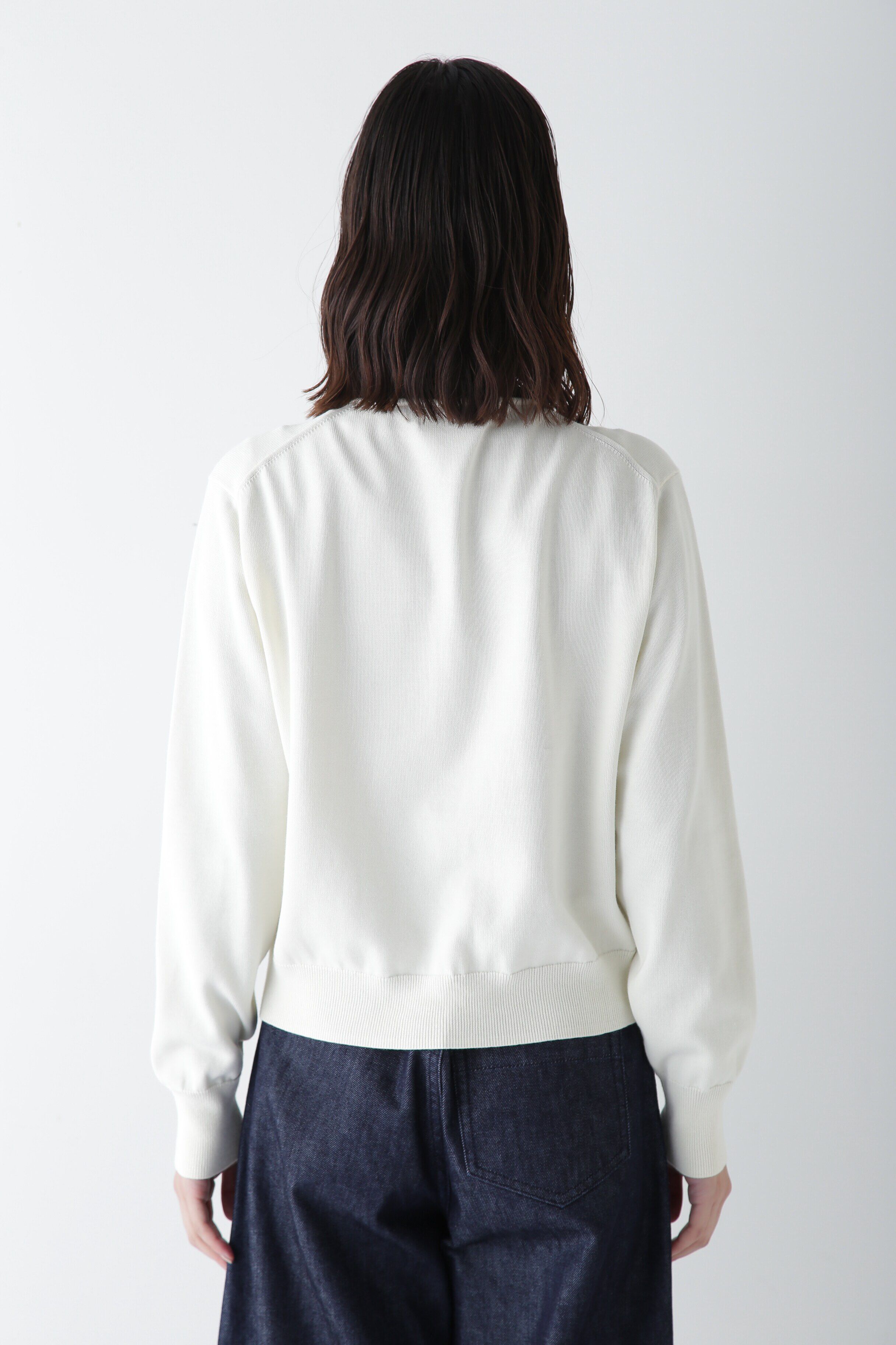  「◆【ウォッシャブル】オーガニックコットンマルチボタンカーディガン」|ニット・セーター|