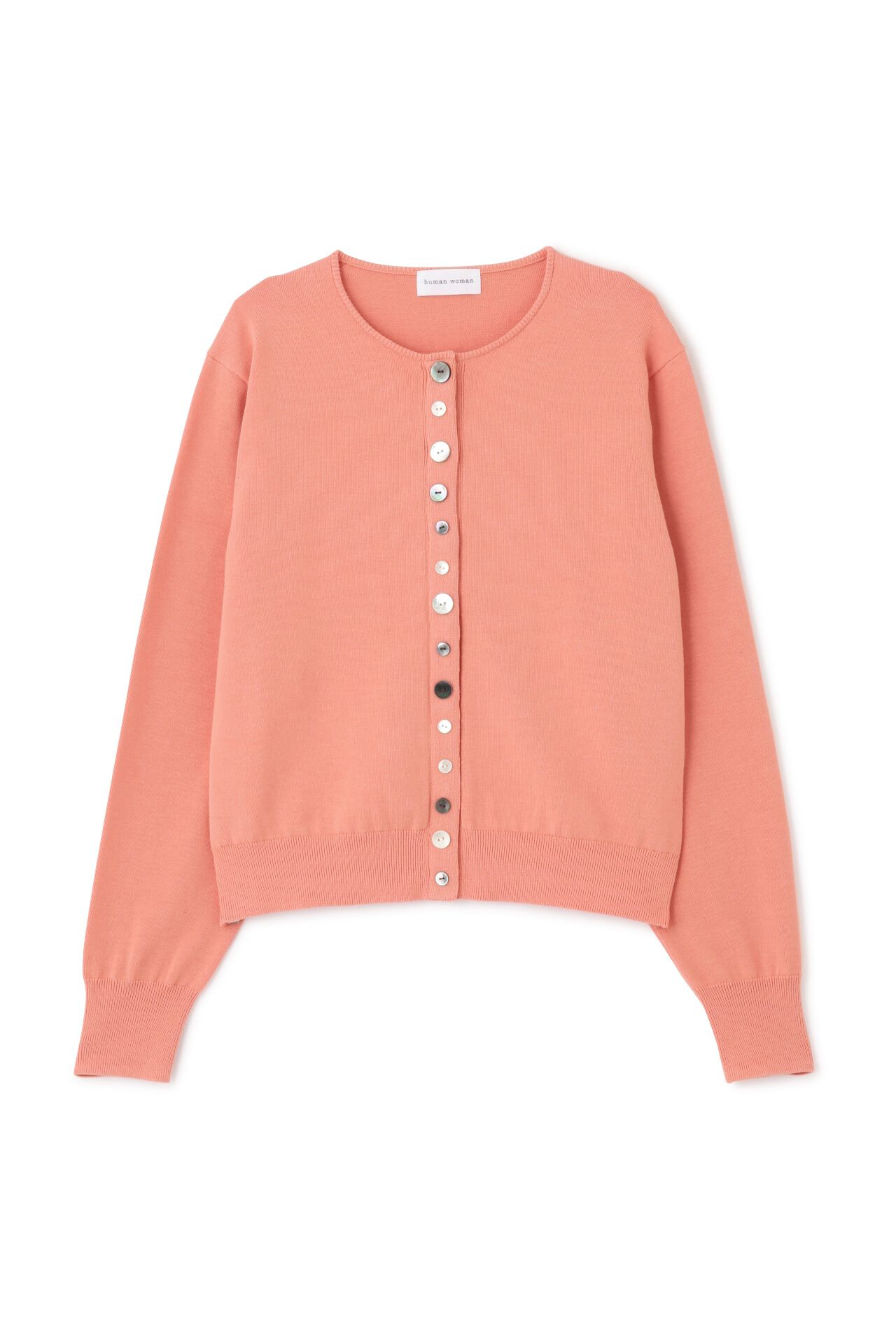  「◆【ウォッシャブル】オーガニックコットンマルチボタンカーディガン」|ニット・セーター|