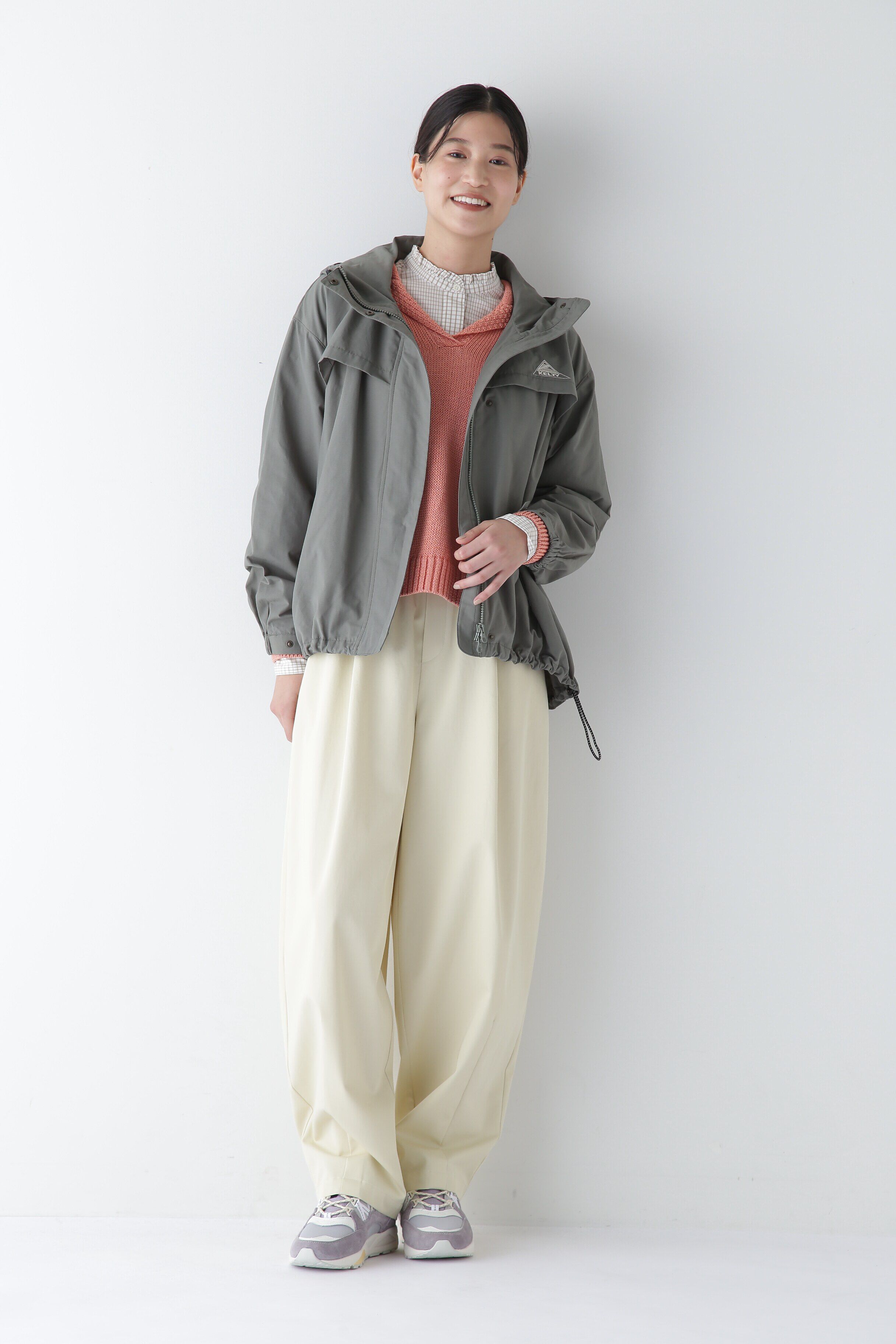  「◆【ウォッシャブル】オーガニックコットンマルチボタンカーディガン」|ニット・セーター|