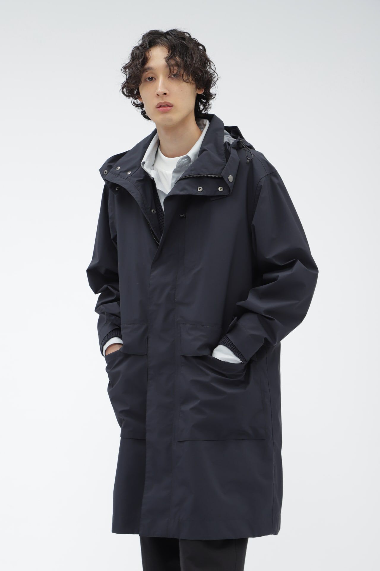 MARGARET HOWELL「BERGTECH / NYLON POPLIN」|その他|DARK NAVY1