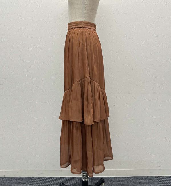 archives「シャイニーアシメティアードスカート」|スカート|