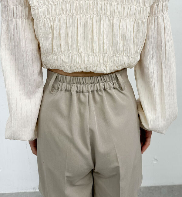 archives「ベルト付サイドカットスラックス」|その他|