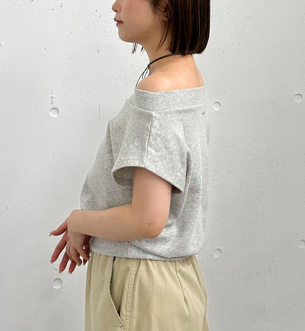 archives「フレンチオフショルスウェット」|タンクトップ|