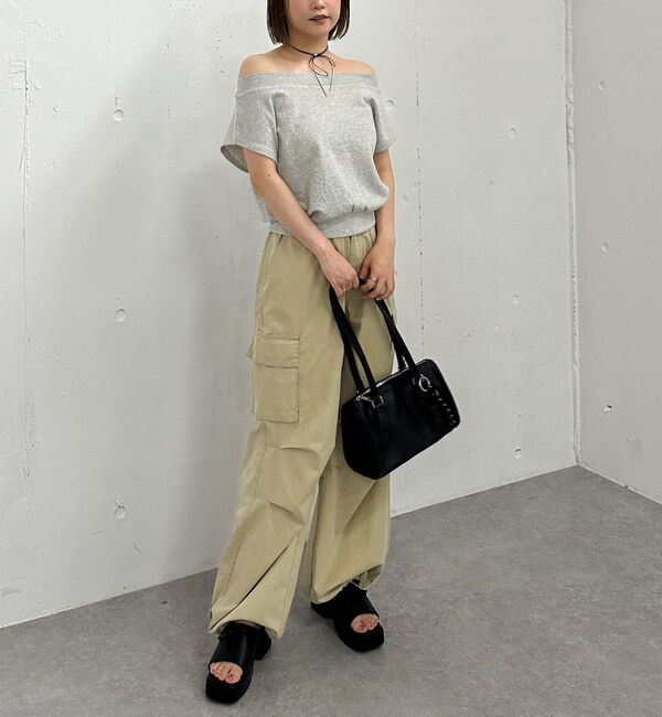 archives「フレンチオフショルスウェット」|タンクトップ|