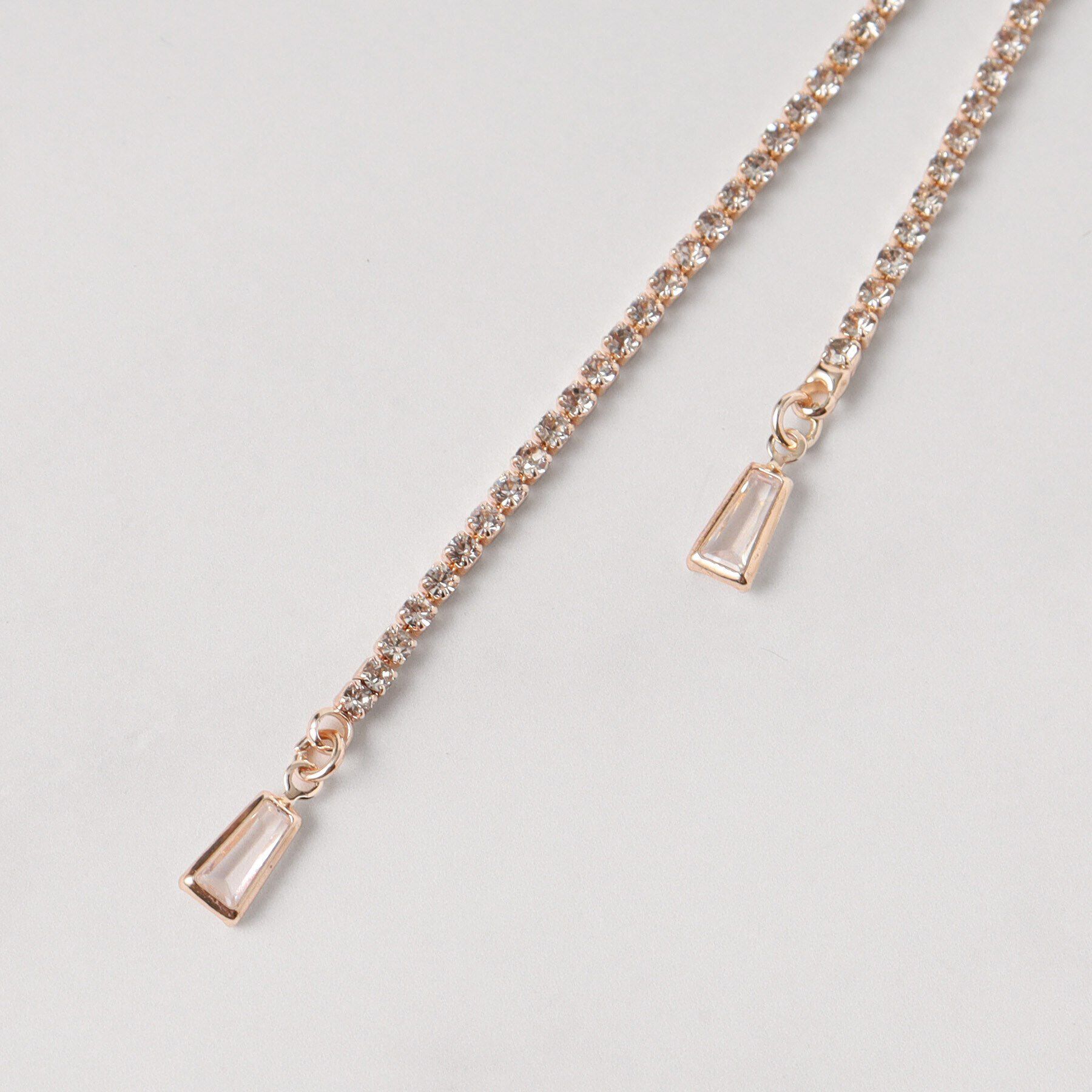 SHOO･LA･RUE「キラキラダイヤレーンネックレス」|ネックレス|