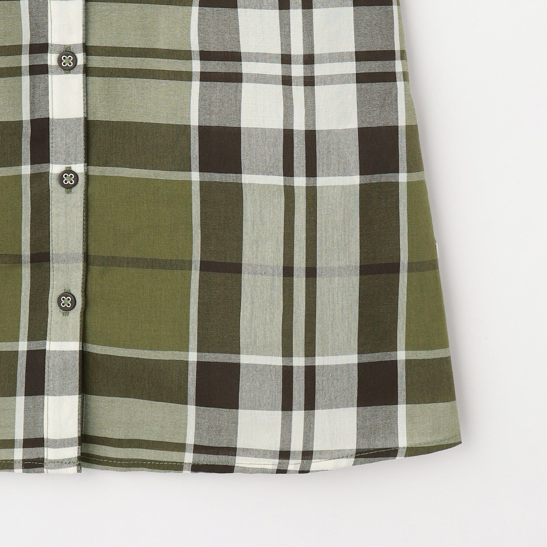 Dessin「【リンクコーデ】チェック柄シャツワンピース」|ワンピース|