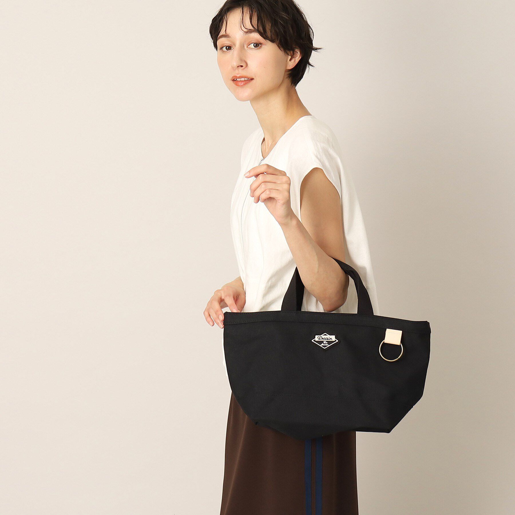 Dessin「限定 10th Anniversary キャンバスボートバッグ（トートバッグ）」|トートバッグ|ﾌﾞﾗｯｸ(019)