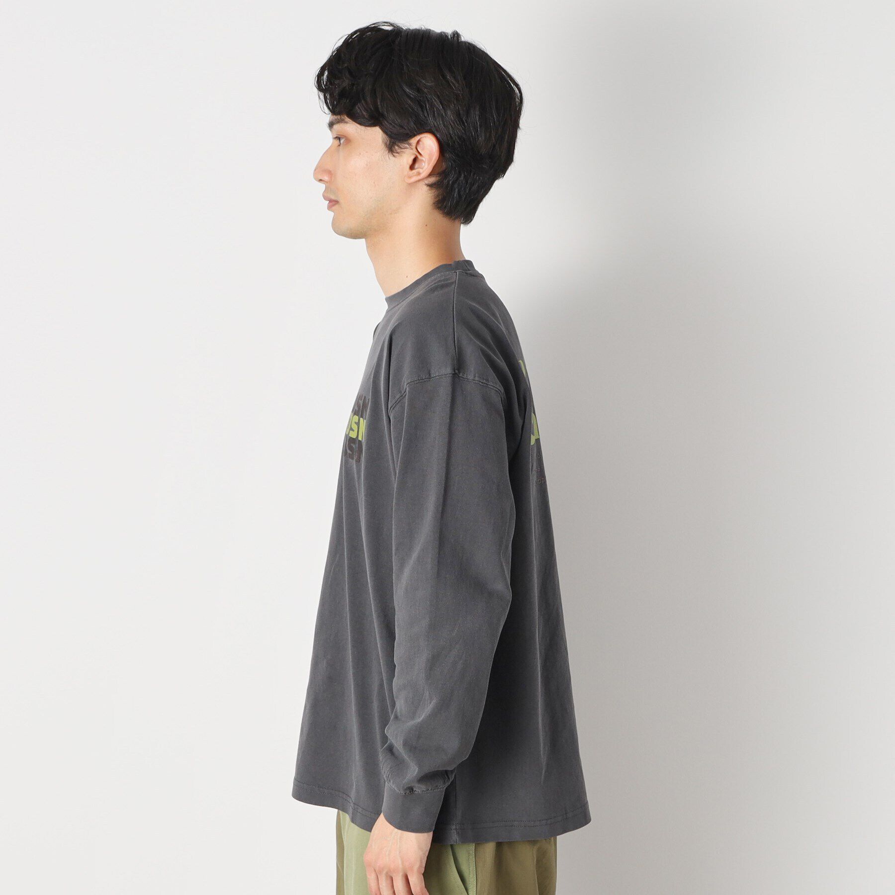 Dessin「【ピグメント染め】ロゴロンT」|Tシャツ・カットソー|