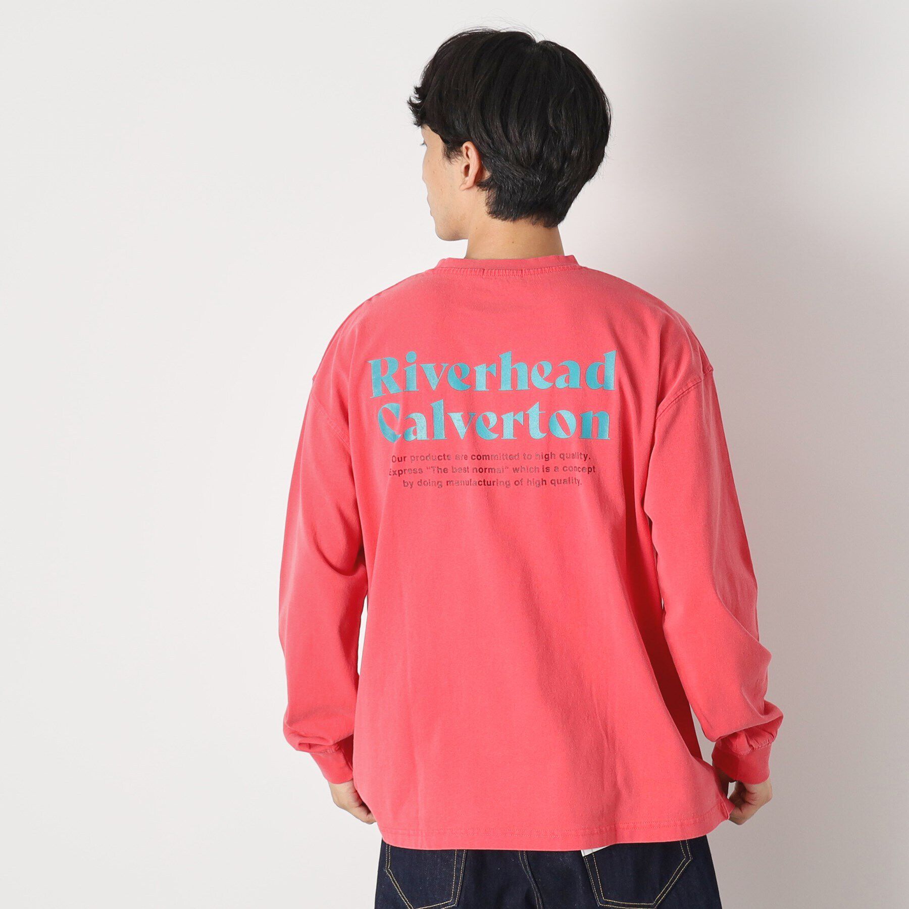 Dessin「【ピグメント染め】ロゴロンT」|Tシャツ・カットソー|