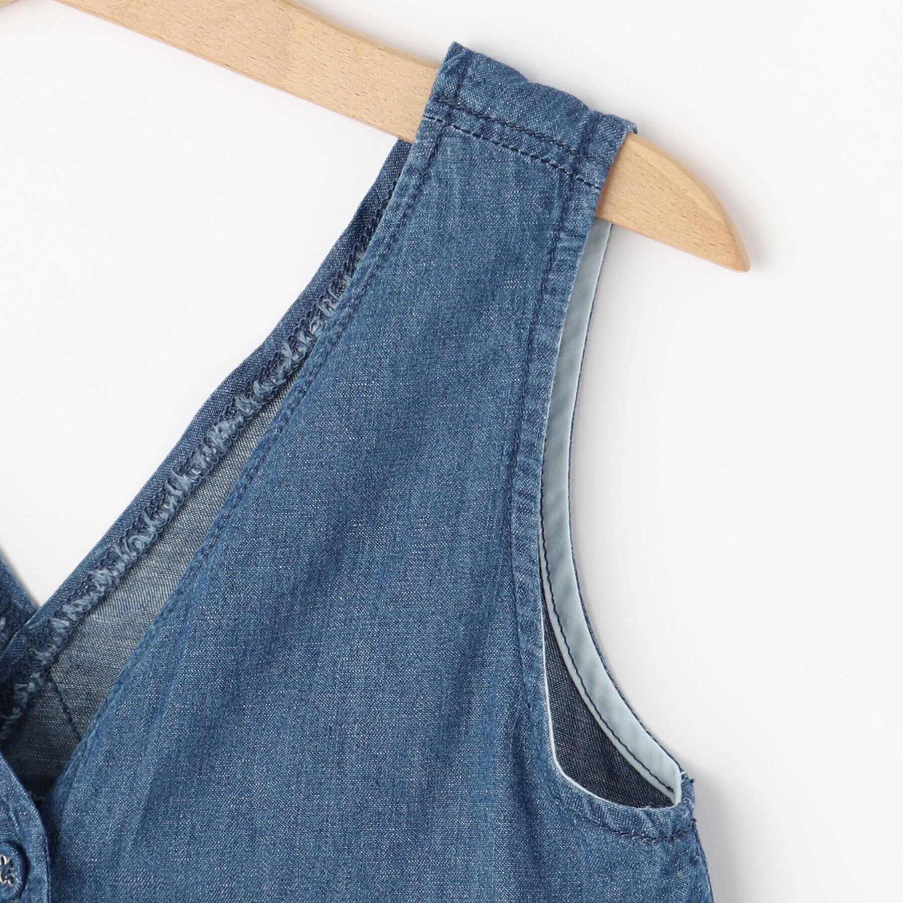 Dessin「【リンクコーデ・洗える・セットアップ可能】ノースリーブブラウス」|シャツ・ブラウス|