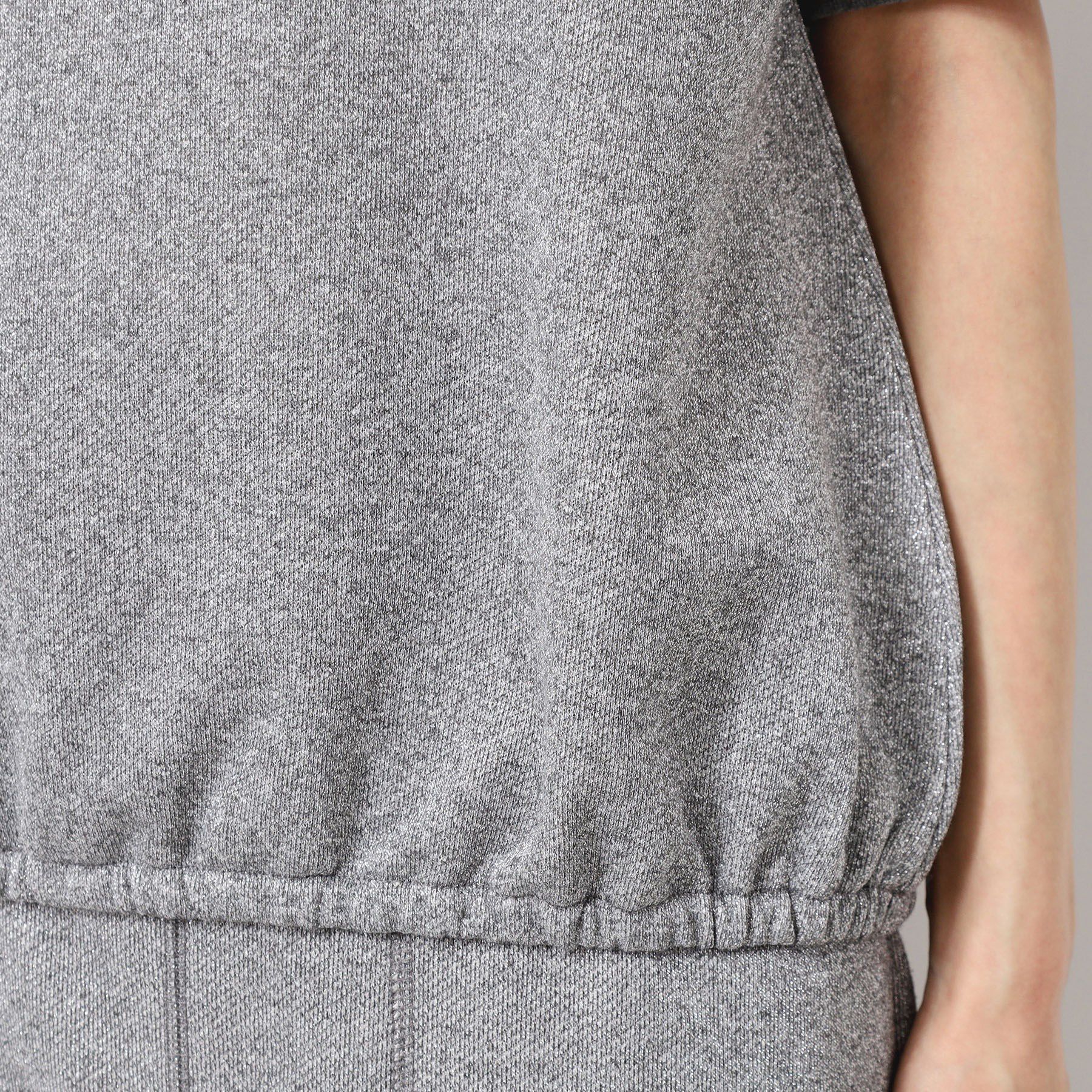 Dessin「【セットアップ可能・洗える】ラメ入り裏毛ジャージプルオーバー」|パーカー|