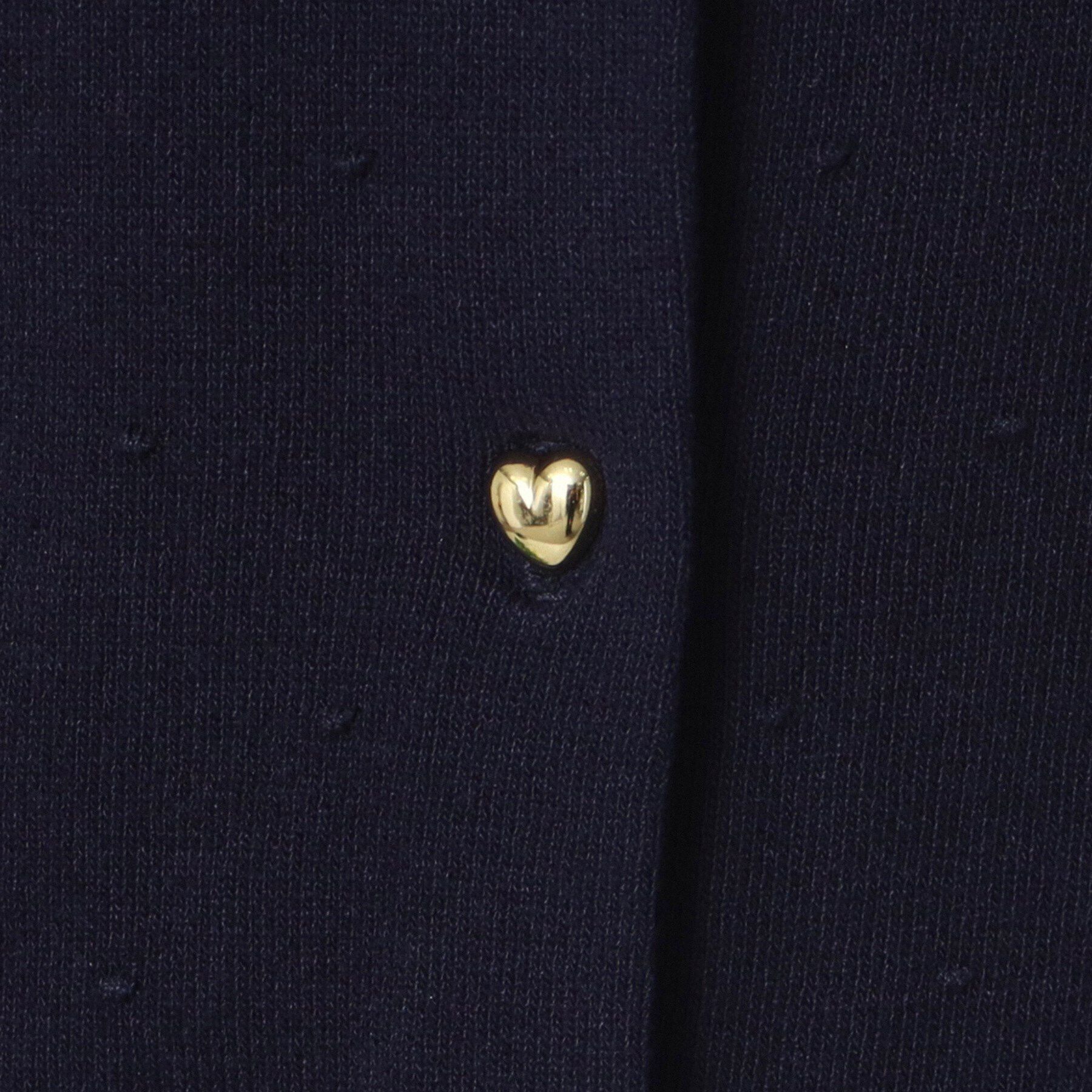 ITS&rsquo;DEMO「【手洗い可／アンチピリング】ハートボタンドットカーデ」|カーディガン|