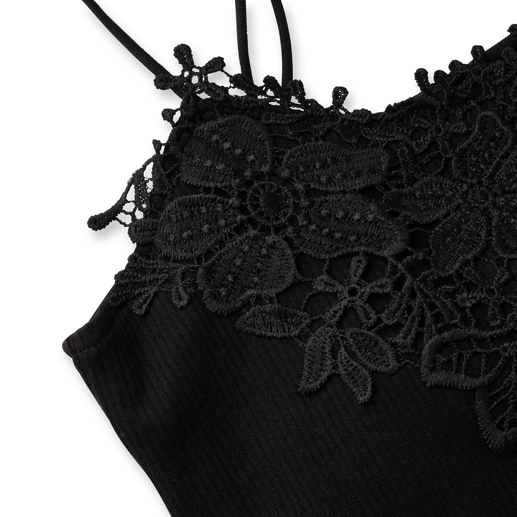 ITS&rsquo;DEMO「【洗濯機OK】レース付きカップインナー」|キャミソール|