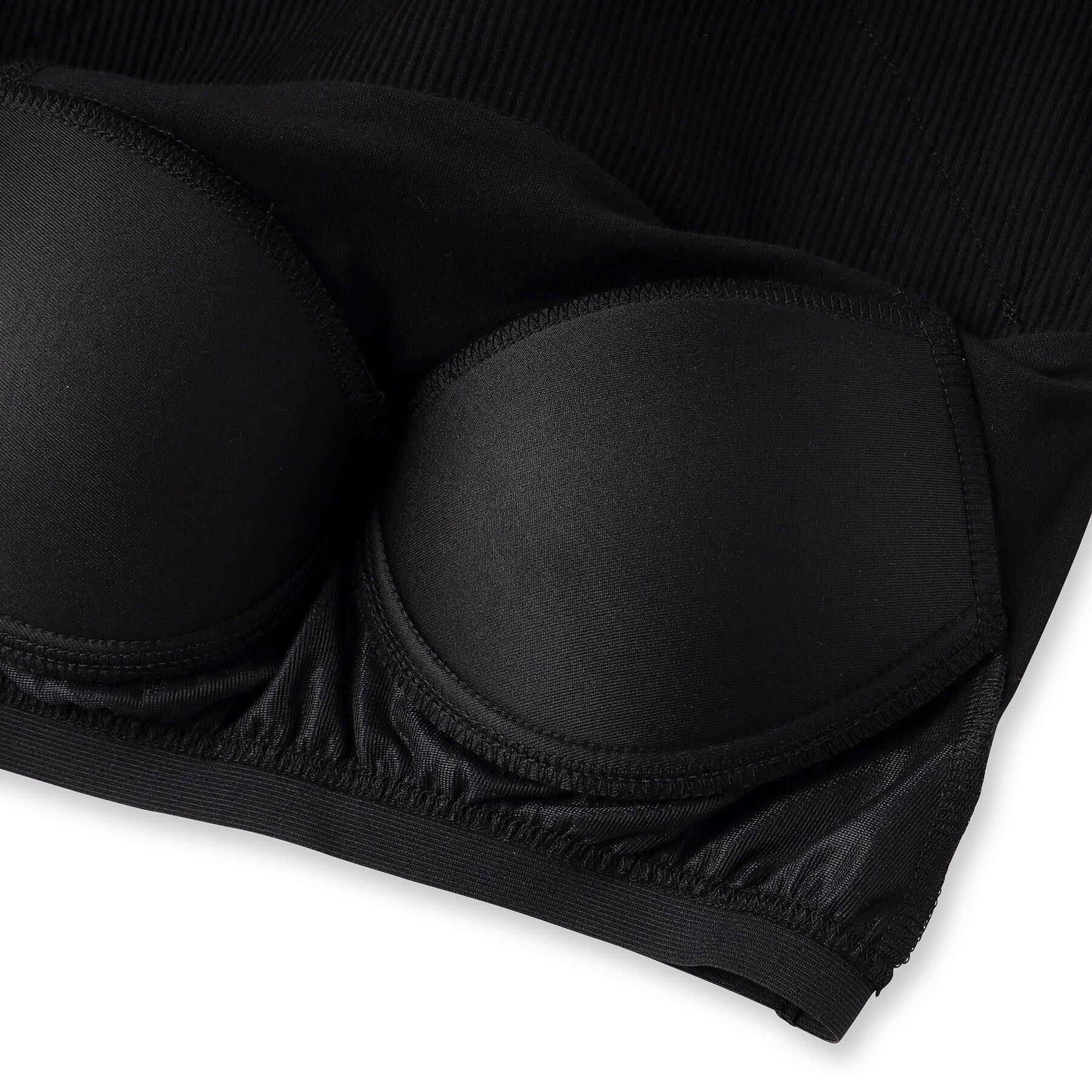 ITS&rsquo;DEMO「【洗濯機OK】レース付きカップインナー」|キャミソール|