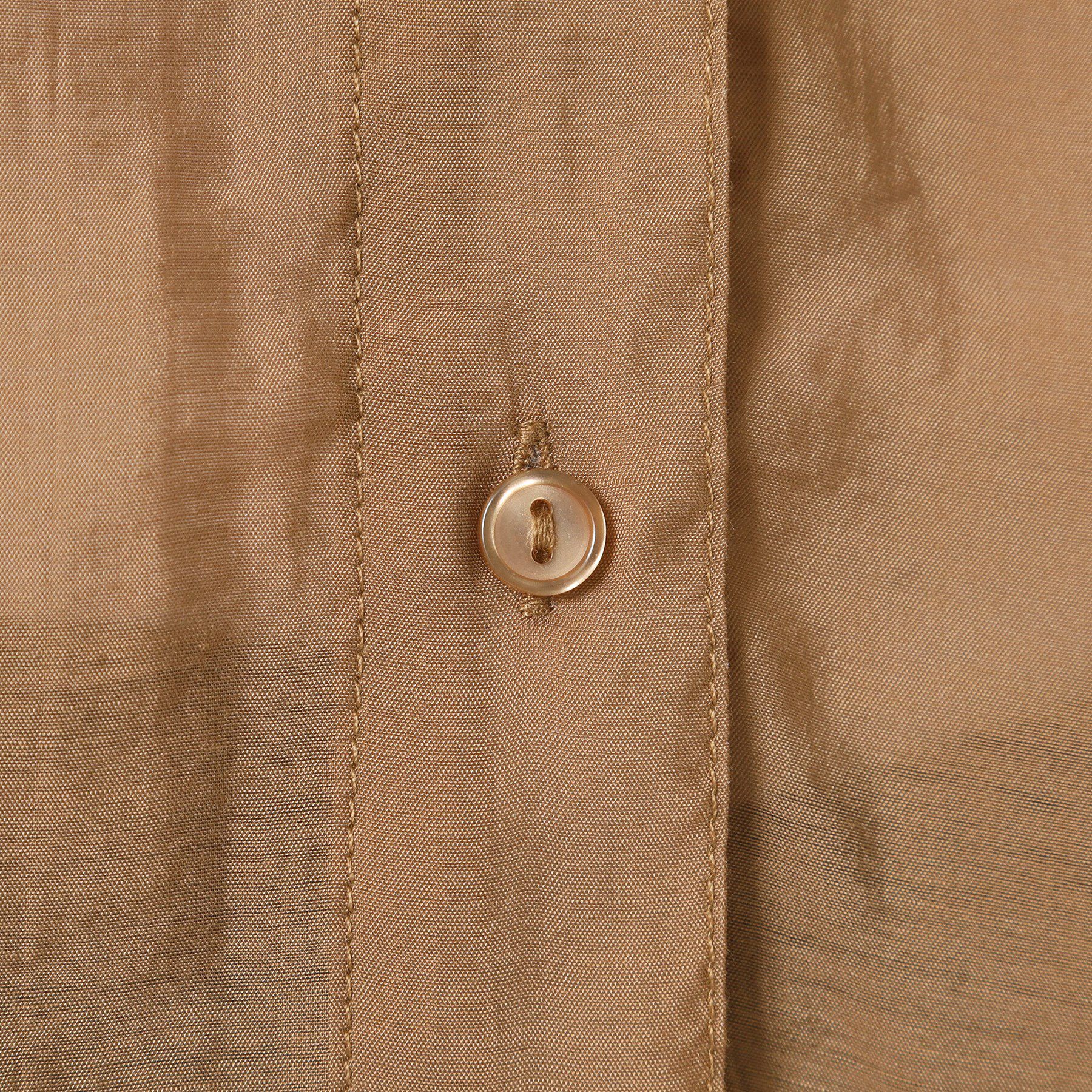 ITS&rsquo;DEMO「【手洗い可】シアーショート丈シャツ」|シャツ・ブラウス|