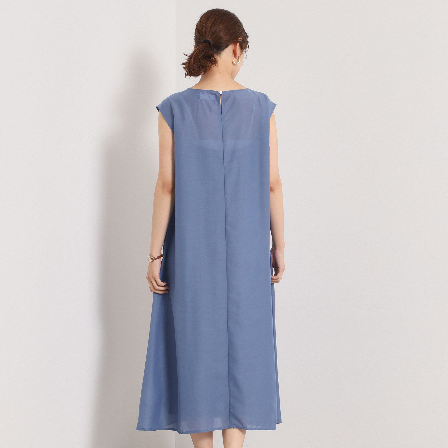 ITS&rsquo;DEMO「【手洗い可】シアータックワンピース」|ワンピース|