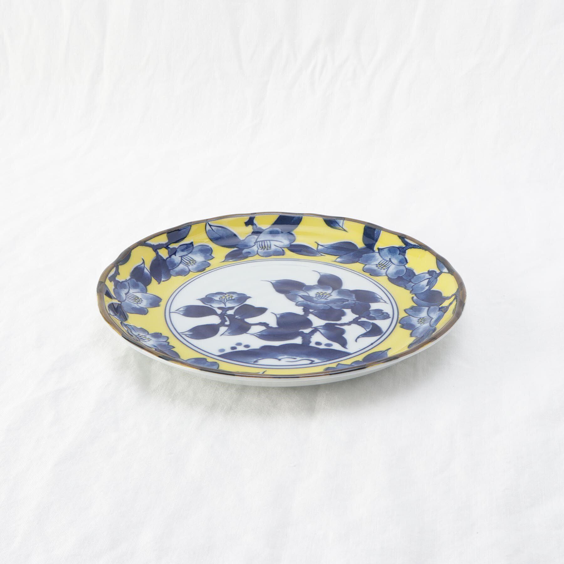 212 KITCHEN STORE「黄彩(椿) 8.0寸 皿」|食器・キッチングッズ|その他