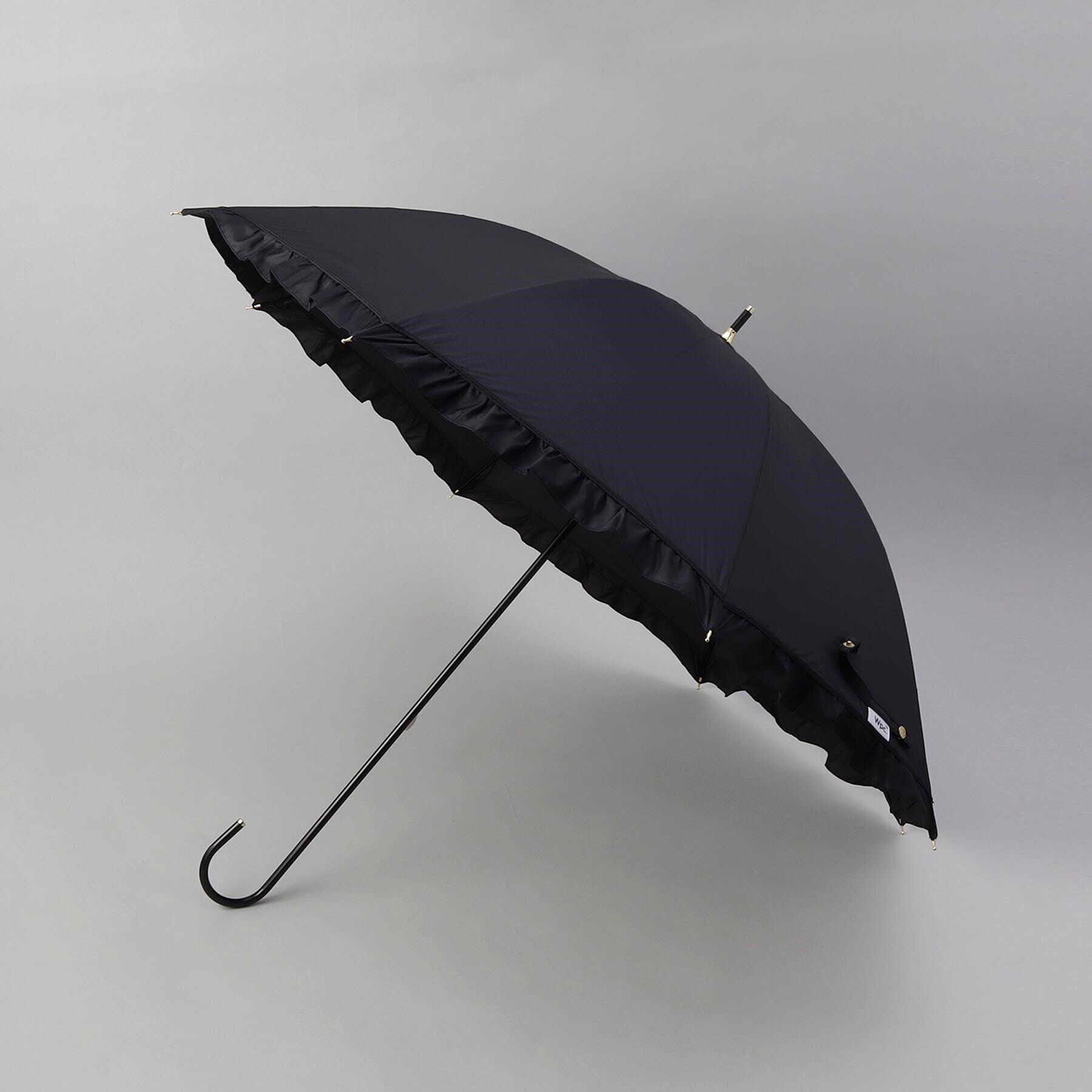 212 KITCHEN STORE「Wpc. 遮光クラシックフリル BK 日傘/長傘」|傘|その他