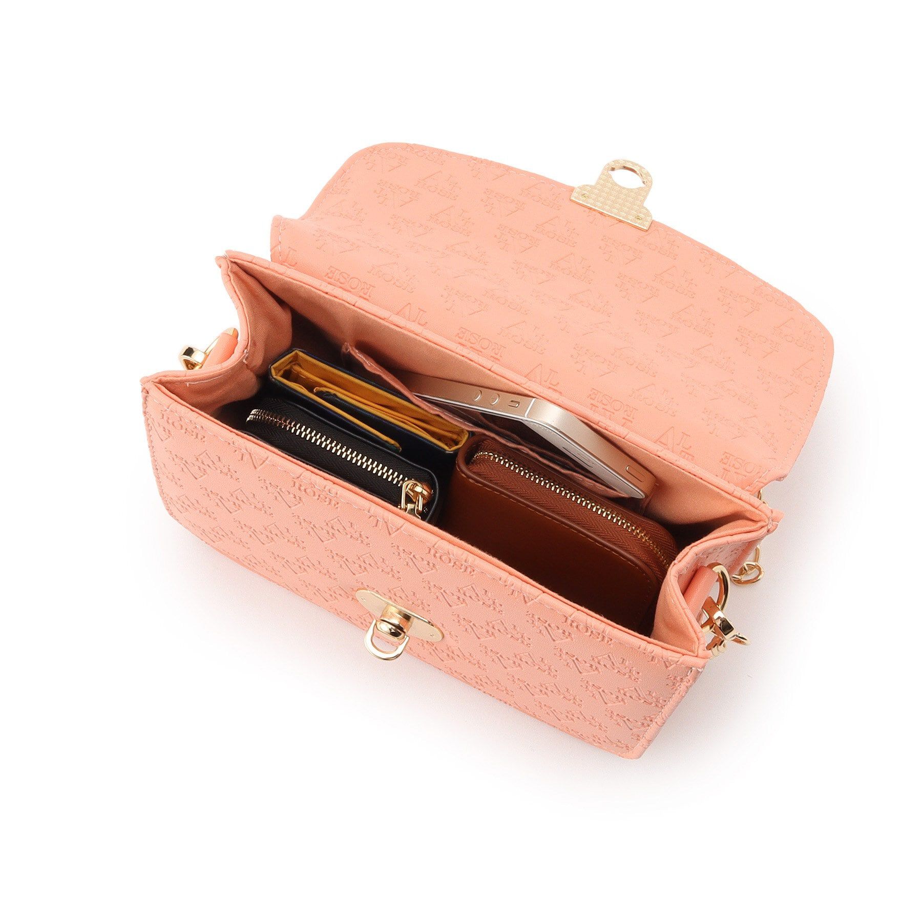 Ober Tashe「ロゴ型押し ミニショルダーバッグ」|ショルダー・メッセンジャー|