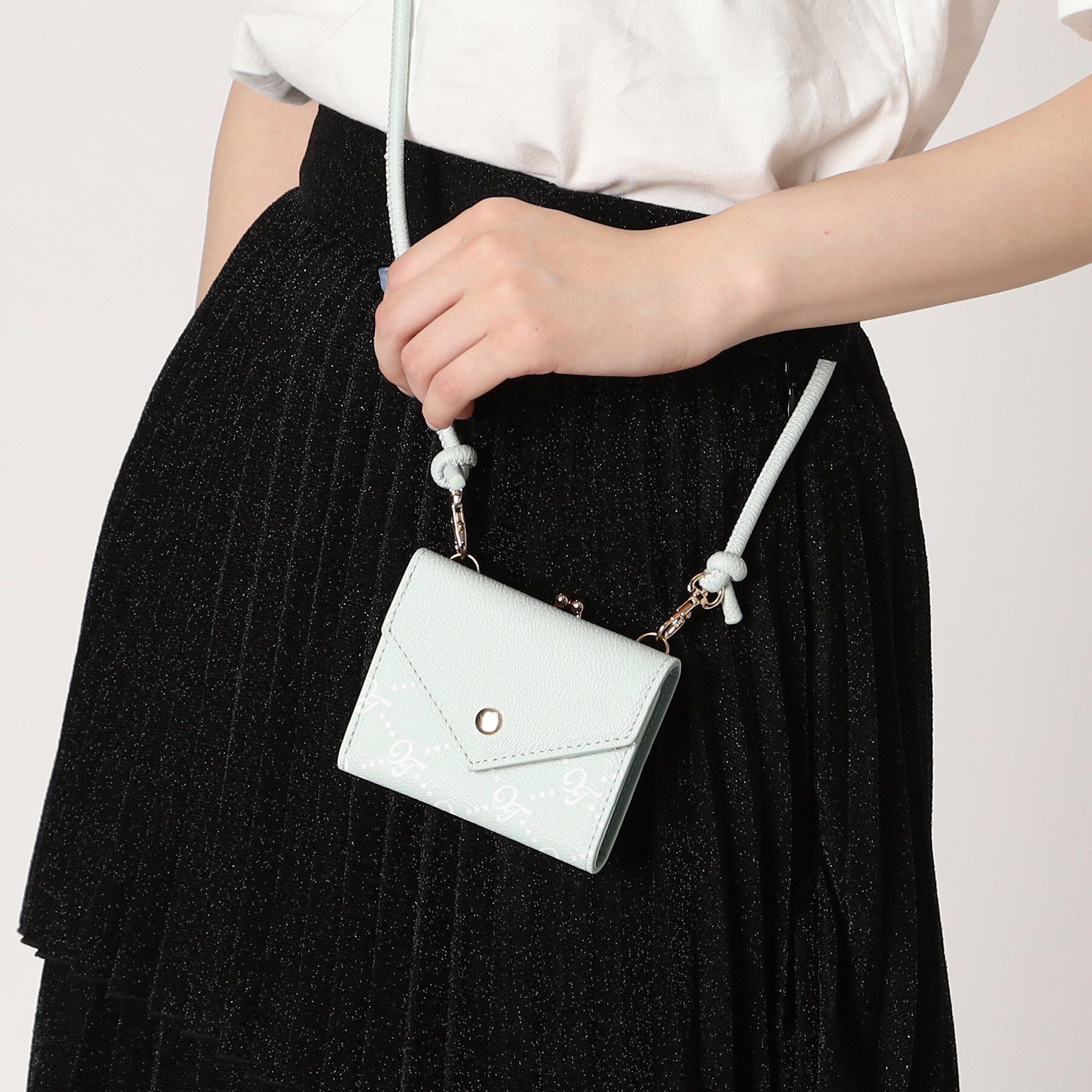 Ober Tashe「合皮ミニ財布ショルダー」|財布|