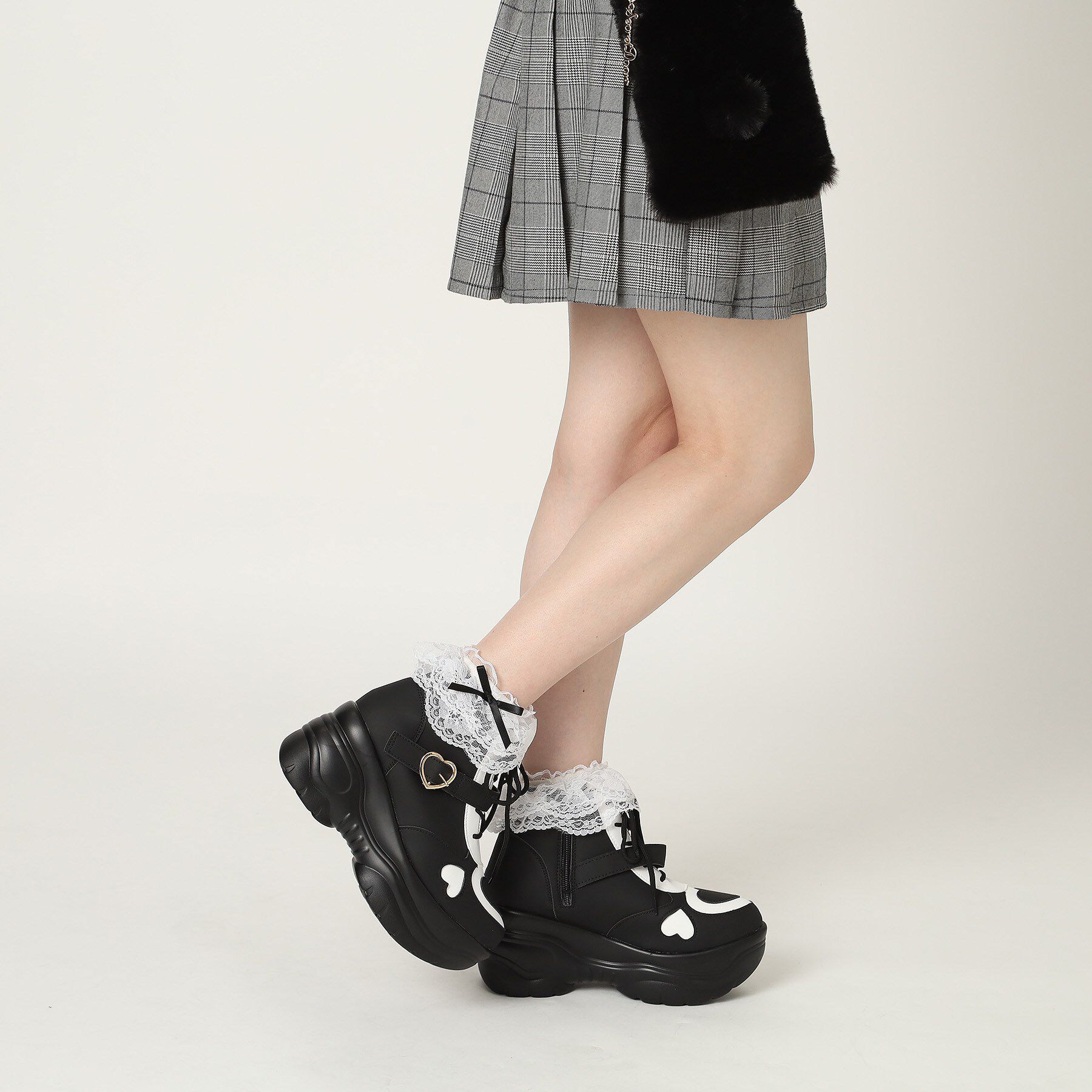 csT&P「厚底ハートハイカットスニーカー」|スニーカー|