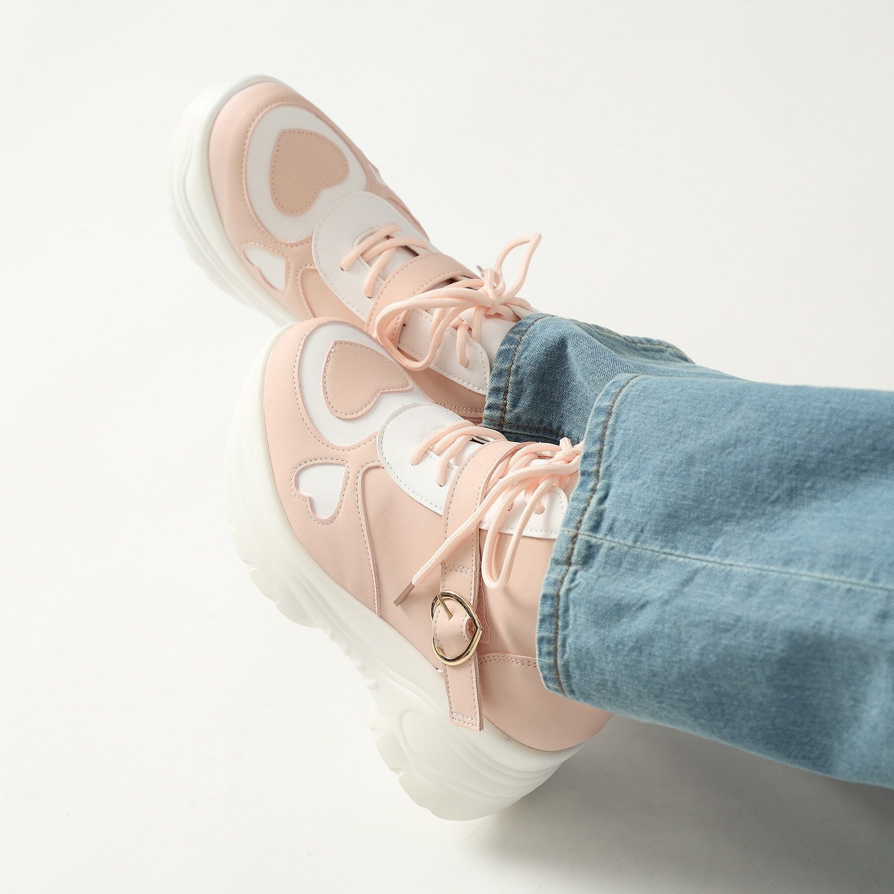 csT&P「厚底ハートハイカットスニーカー」|スニーカー|