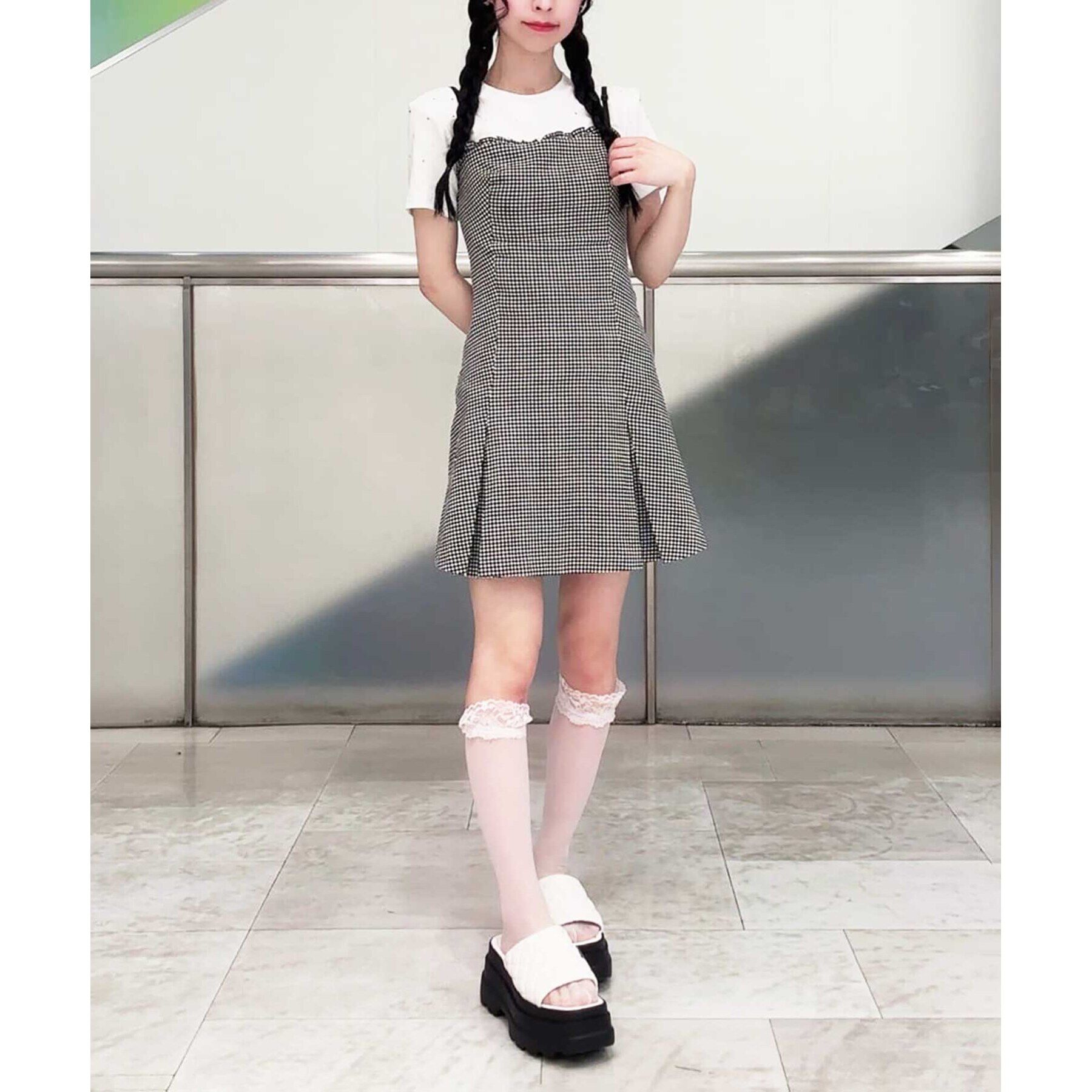 csT&P「厚底キルティングサンダル」|サンダル|