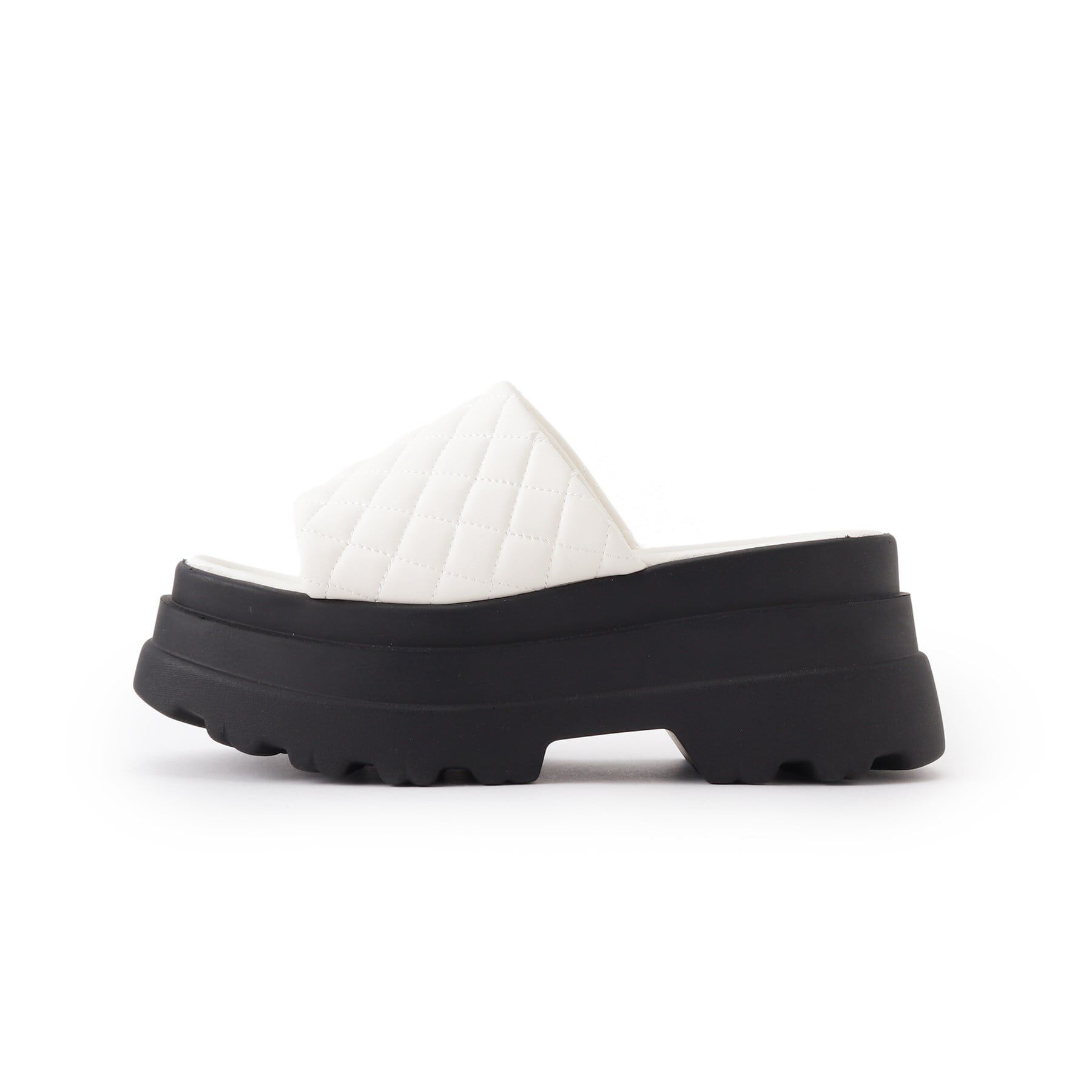 csT&P「厚底キルティングサンダル」|サンダル|