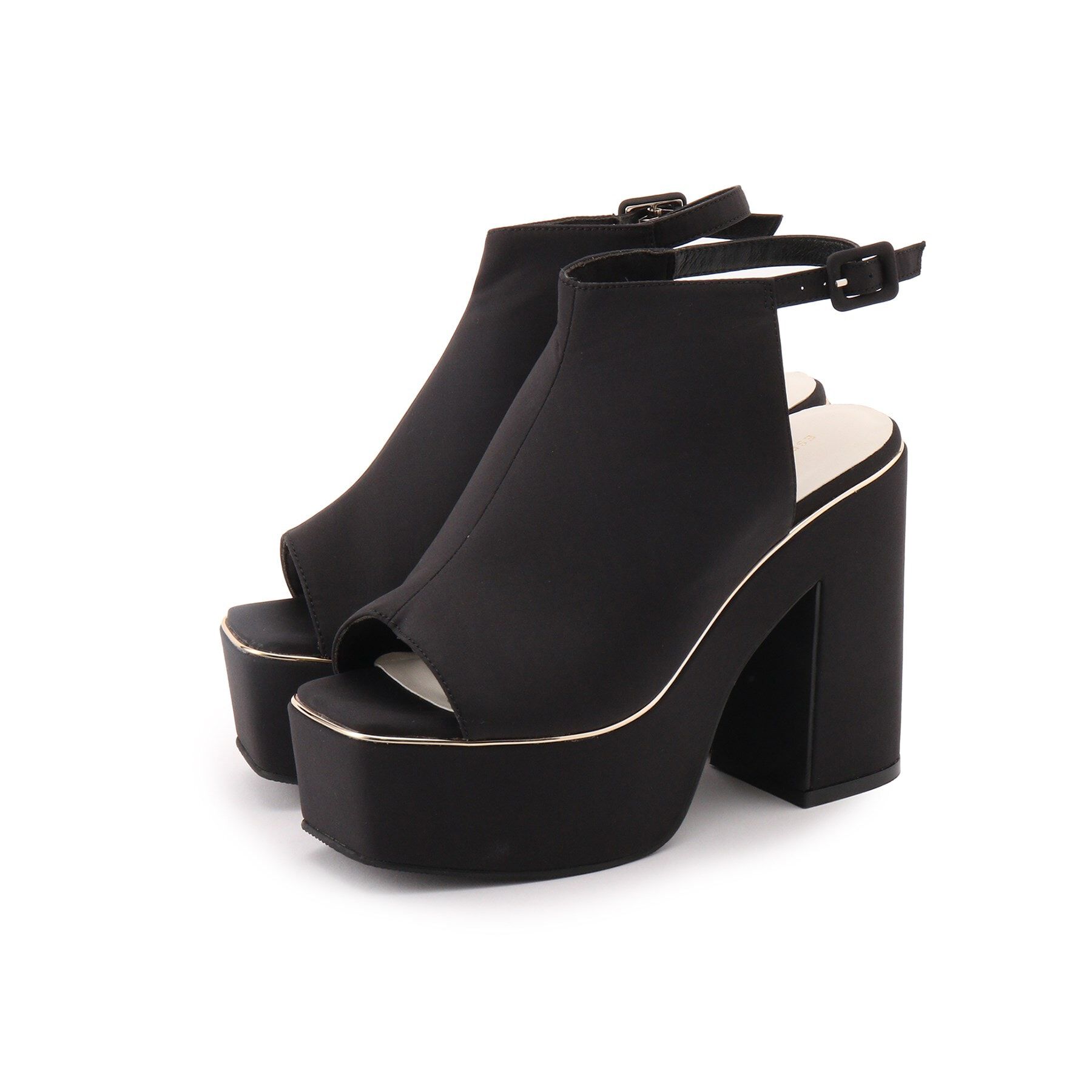 ESPERANZA「ラク盛り厚底ストラップサンダル」|サンダル|ﾌﾞﾗｯｸｻﾃﾝ(319)