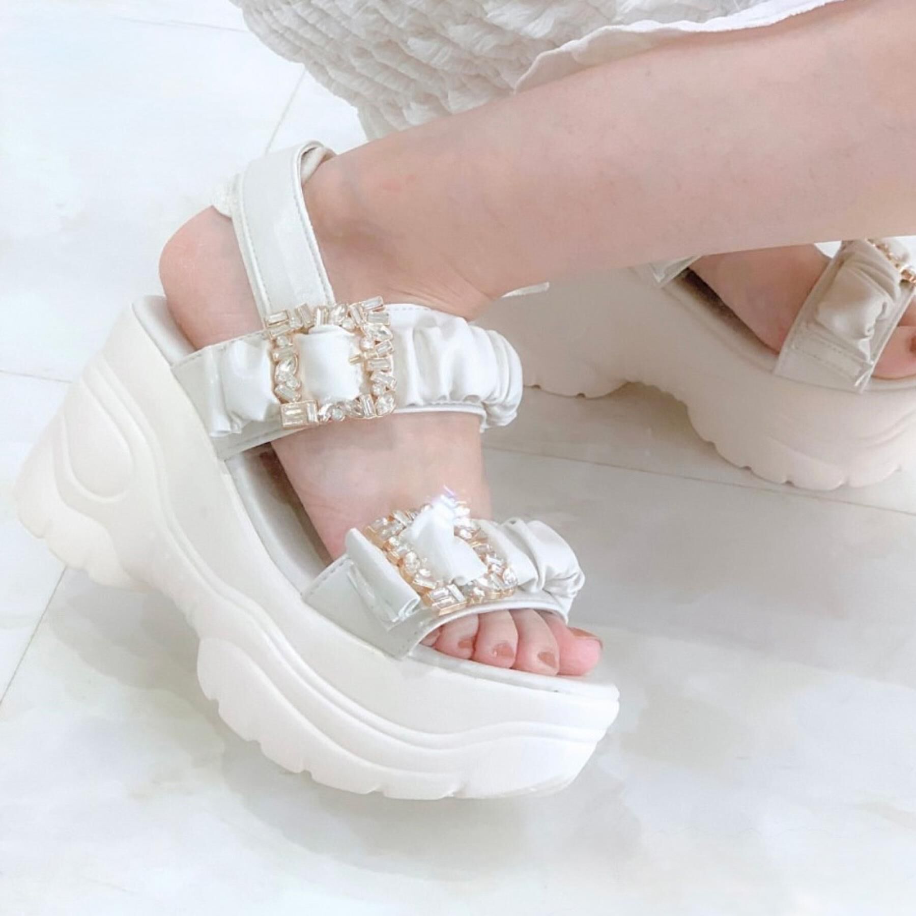 csT&P「厚底バックルサンダル」|サンダル|