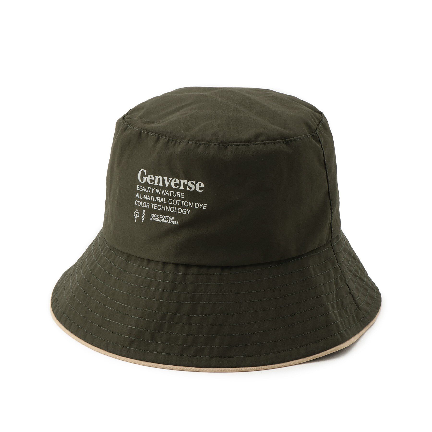 Grandedge「ポケッタブルハット」|ハット|カーキ(027)