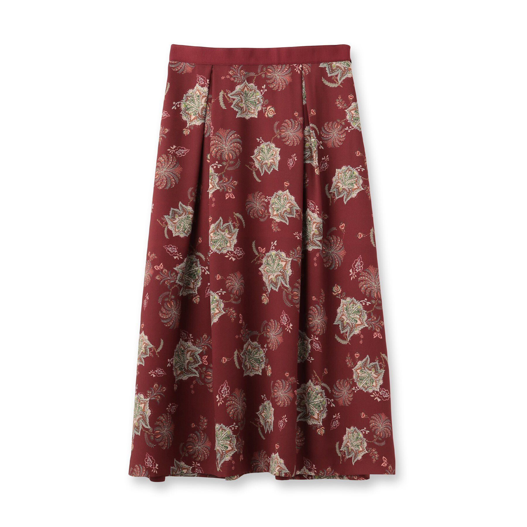 SunaUna「【＆yours project／オリエンタルプリント】フレアスカート」|スカート|