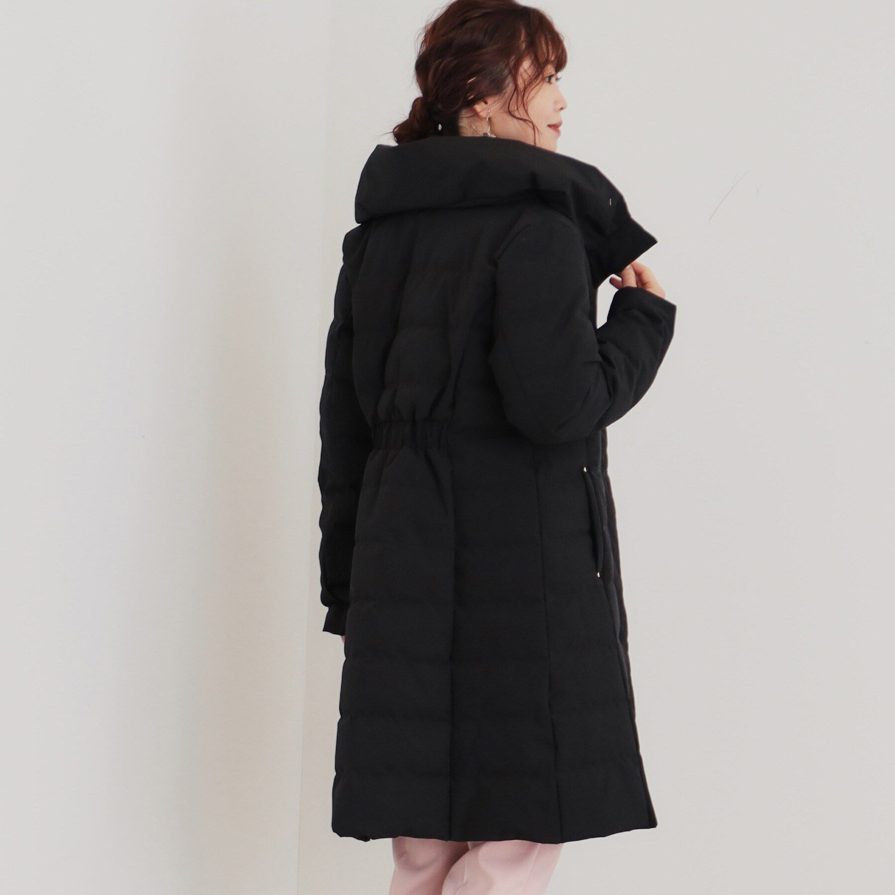 SunaUna「【ストレッチ／3色展開】ロングダウン」|ダウン|