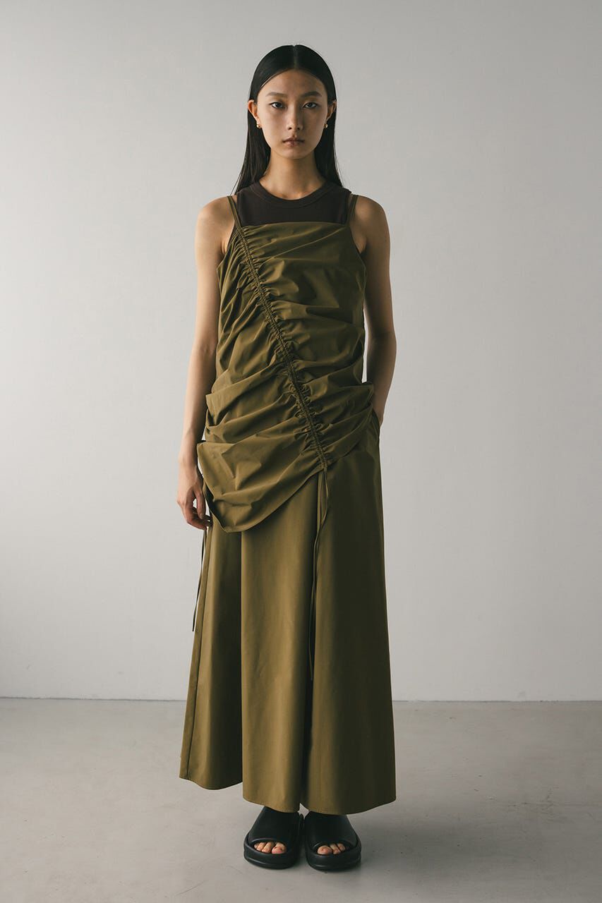 STYLEMIXER「シャーリングレイヤーワンピース」|ワンピース|