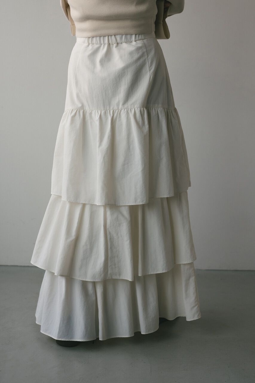 STYLEMIXER「ティアードフレアスカート」|スカート|