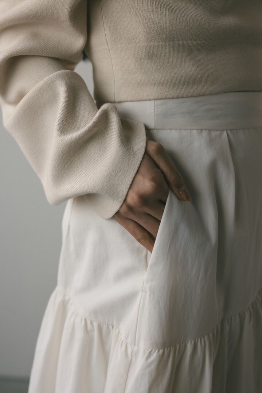 STYLEMIXER「ティアードフレアスカート」|スカート|